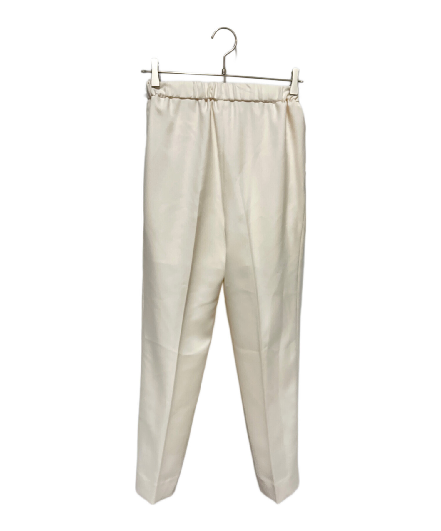 〈GW中発送可能〉 Heveリボンドットパンツ アイボリー 38サイズ 中古・古着通販】Heve (ヘイヴ) リボンドットパンツ ホワイト