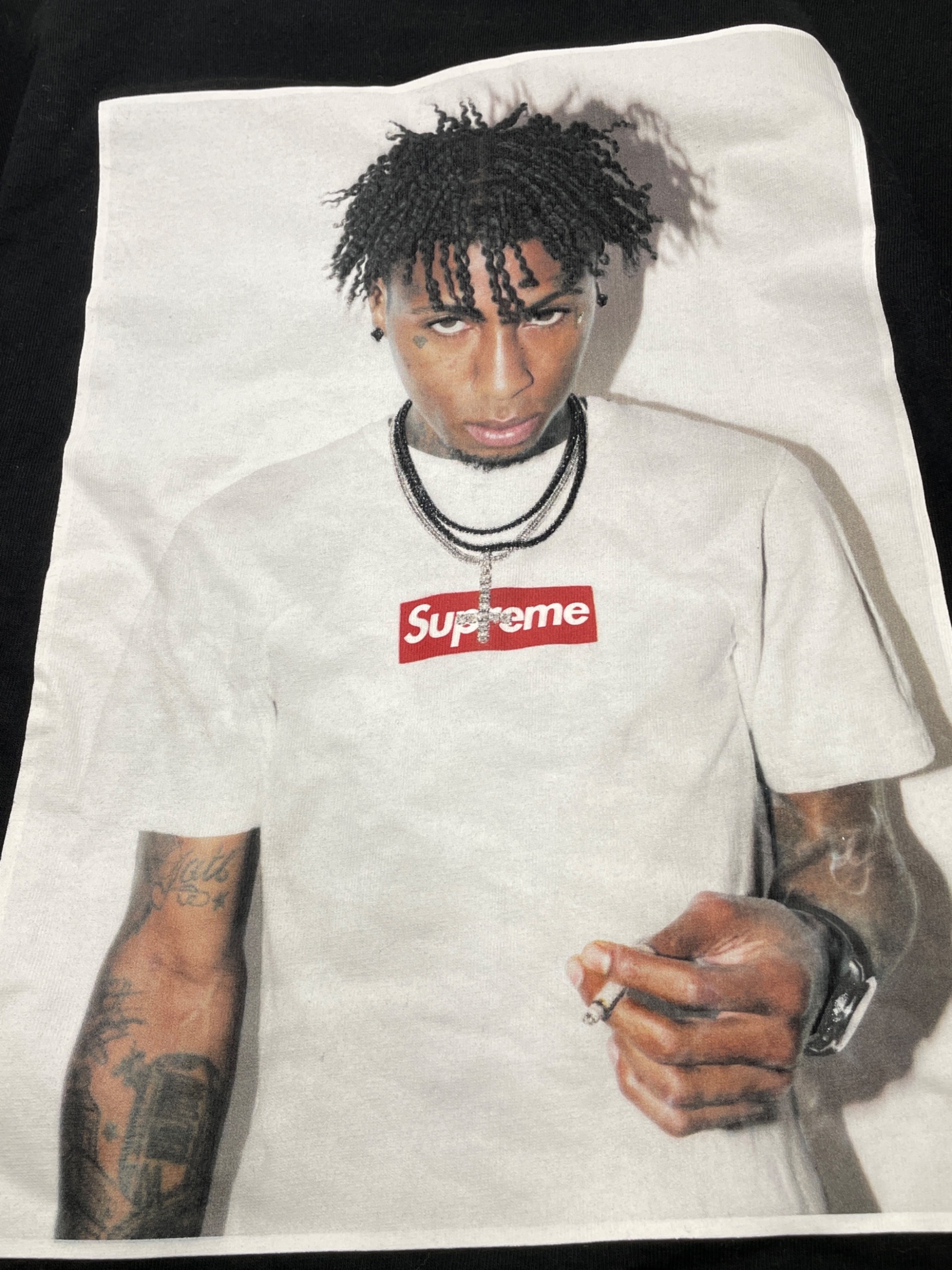 23FW Supreme NBA Youngboy Tee Black XL 【公式通販】