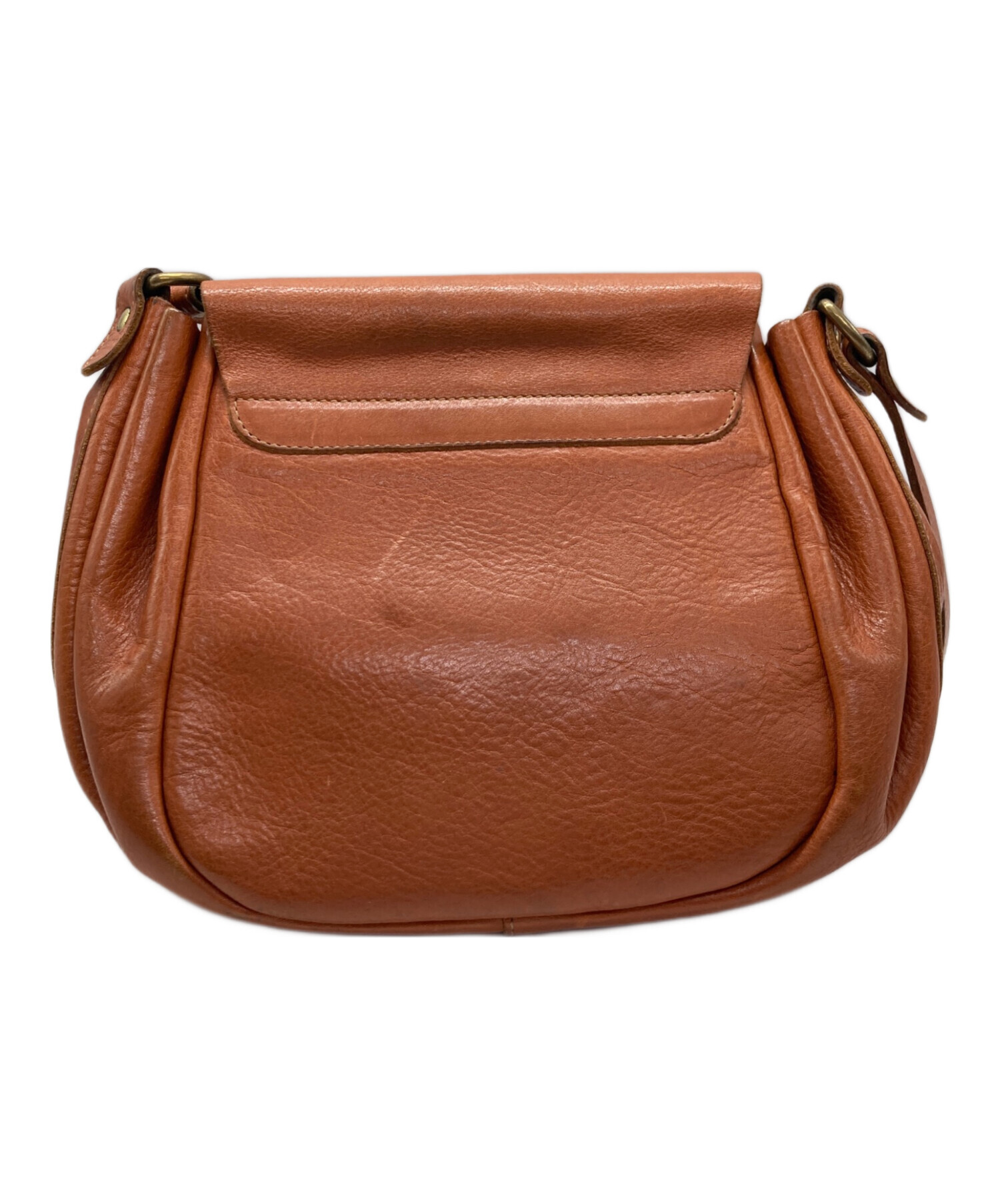 中古・古着通販】IL BISONTE (イル ビゾンテ) ヌメ革ショルダーバッグ