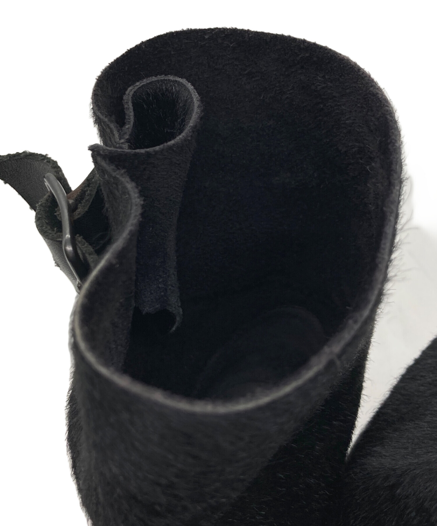 中古・古着通販】ZUCCA (ズッカ) エンジニアブーツ ブラック サイズ:M