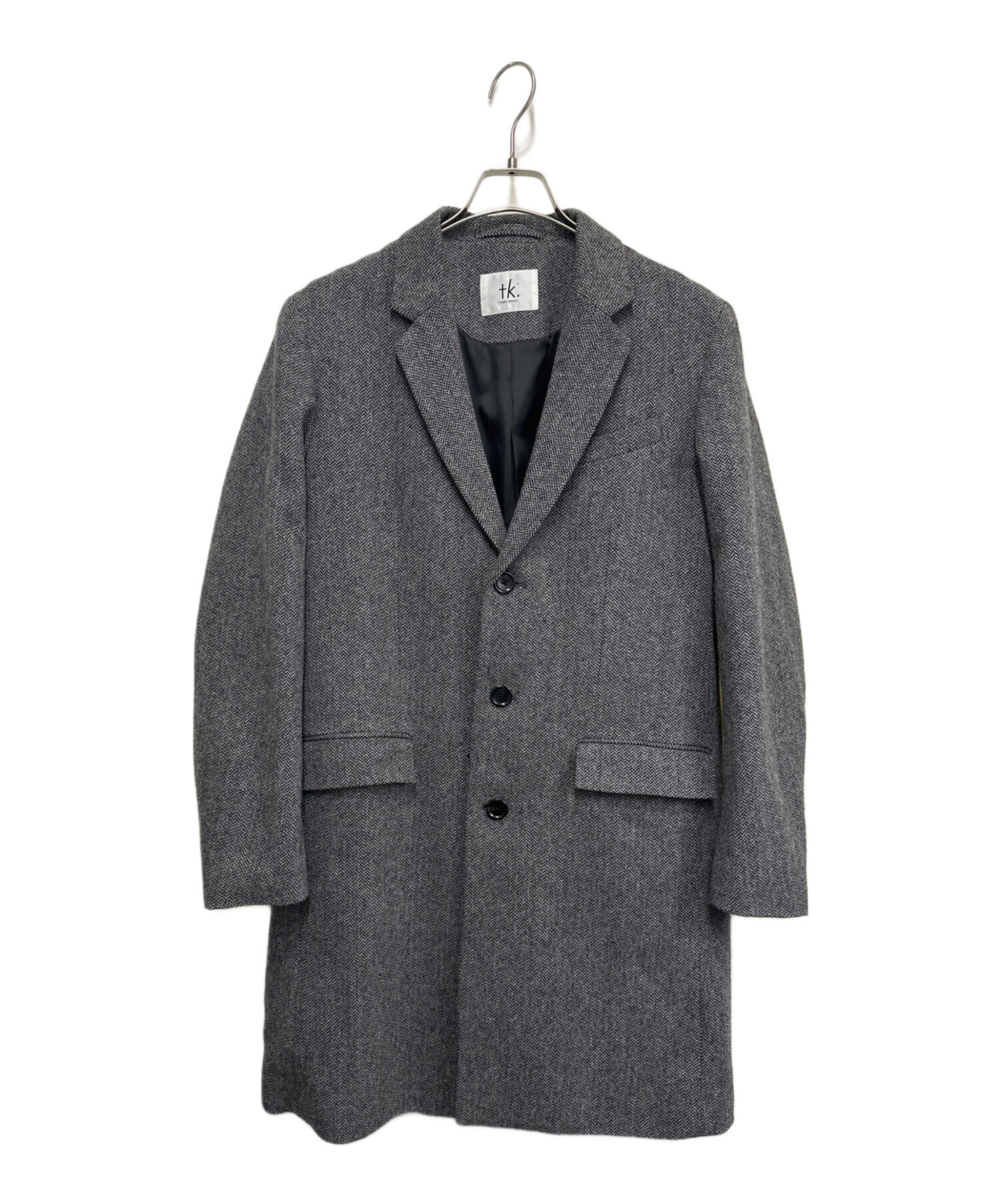 中古・古着通販】TAKEO KIKUCHI (タケオキクチ) ヘリンボンツイード