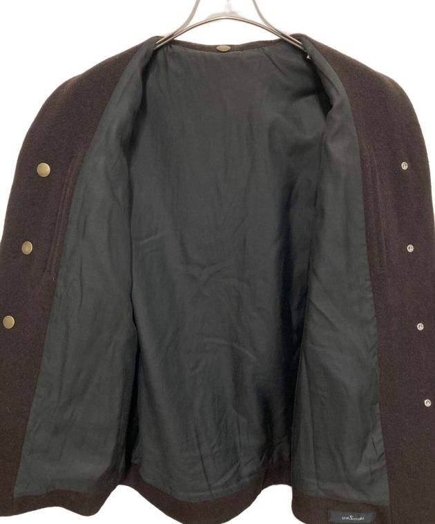 中古・古着通販】THE Sakaki (ザ サカキ) ウールレザー切替