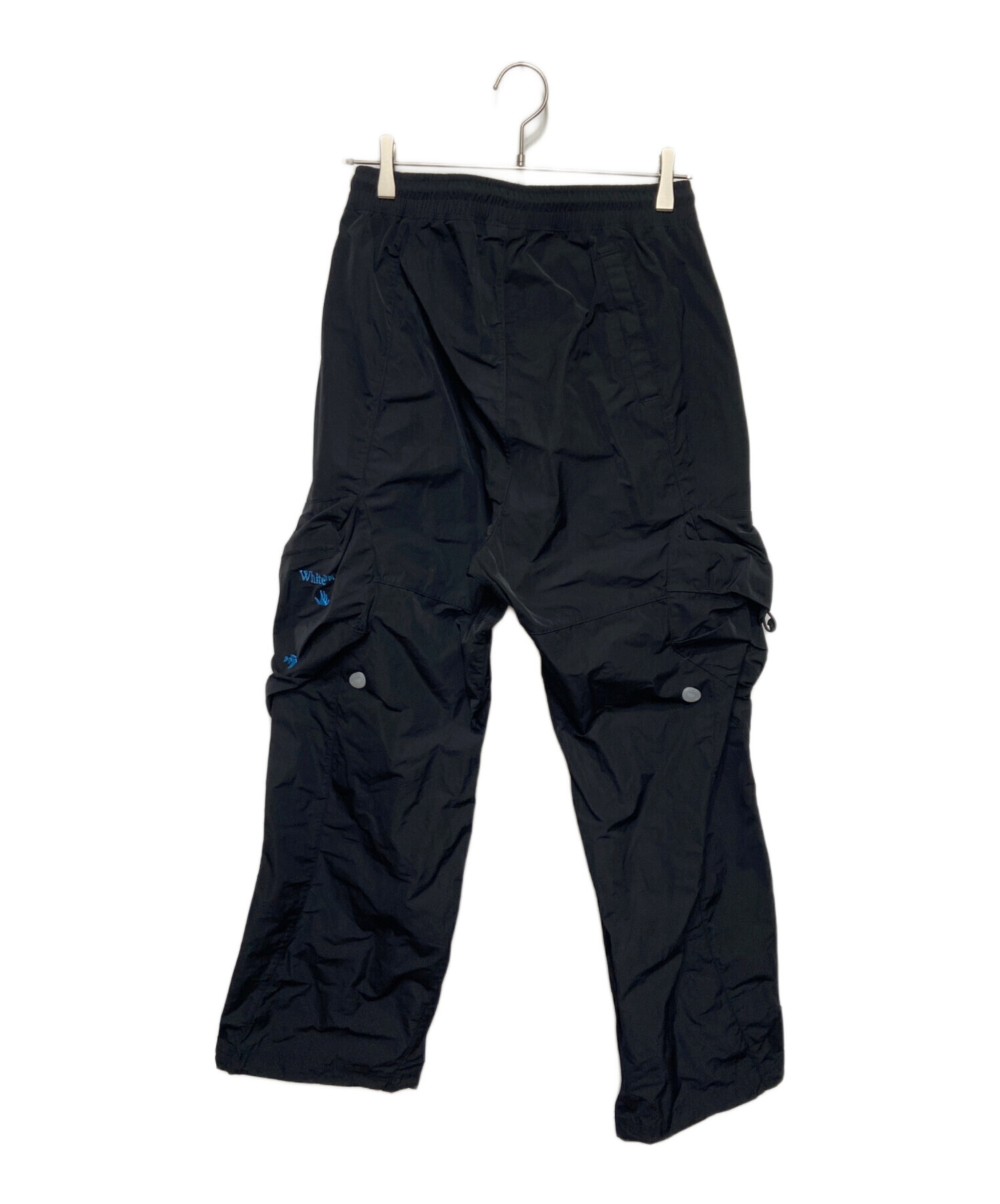 オフホワイト ナイロンカーゴパンツ ブラック｜off-white カーゴパンツ  