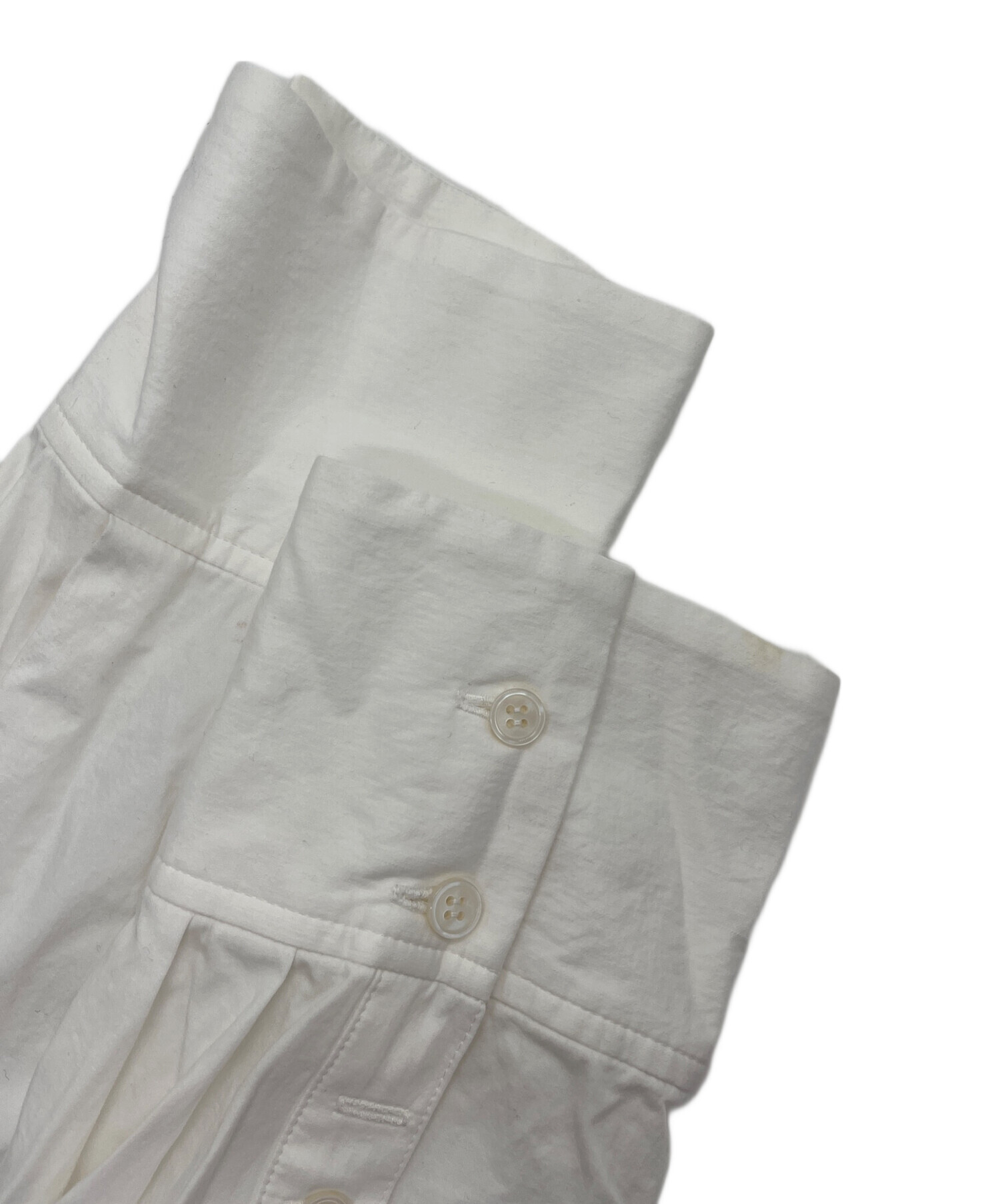 中古・古着通販】soyy (ソイ) carolyn shirt / 長袖シャツ ホワイト