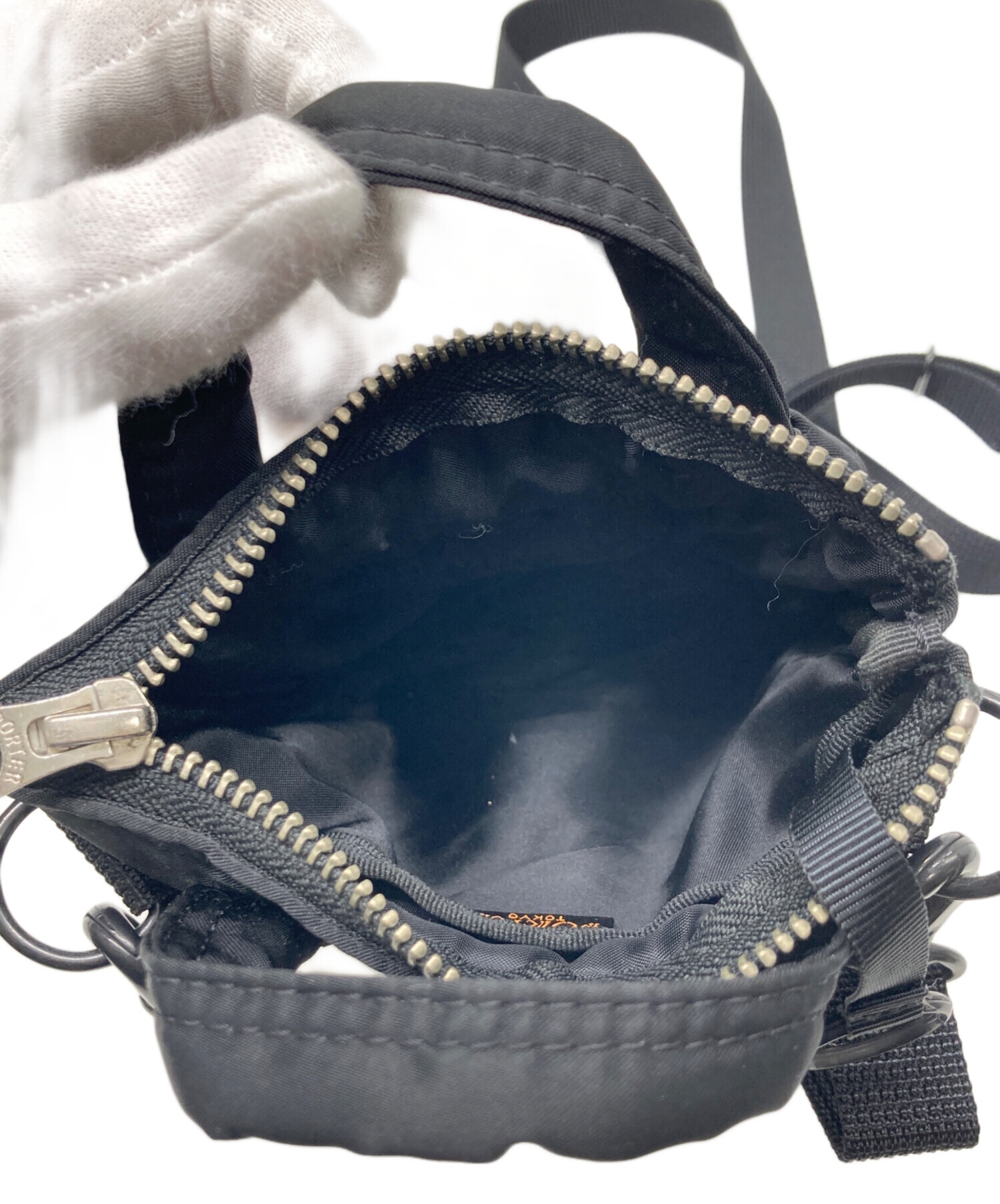 中古・古着通販】PORTER (ポーター) HOWL HELMETBAG MINI ブラック