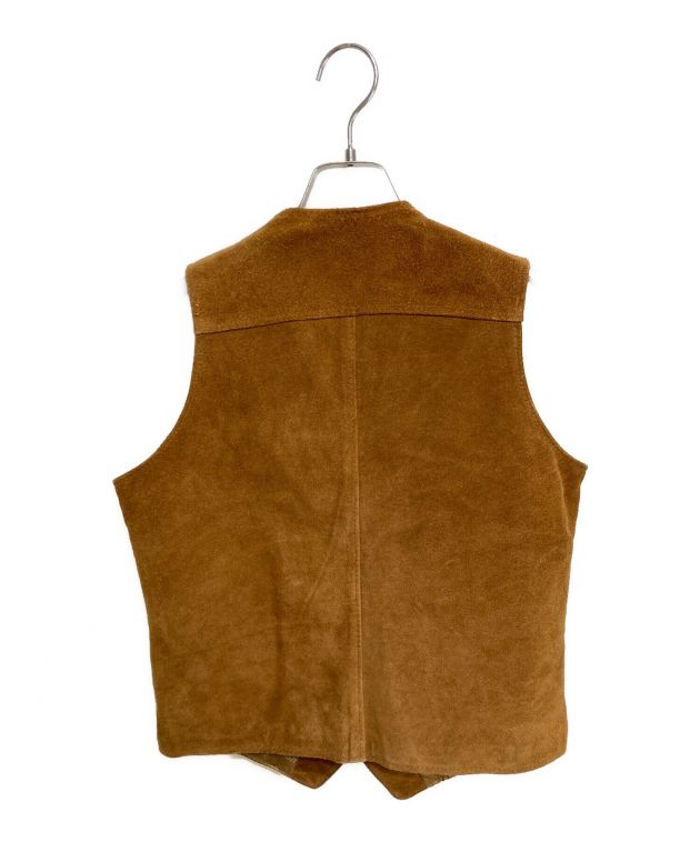 中古・古着通販】shott (ショット) スエードベスト ブラウン サイズ:S