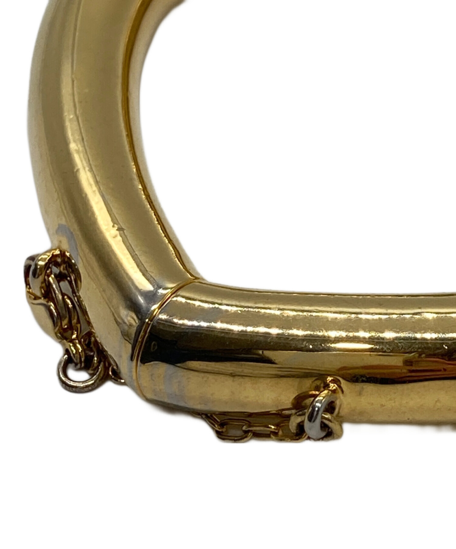中古・古着通販】AMBUSH (アンブッシュ) PIPE HEART BRACELET ゴールド
