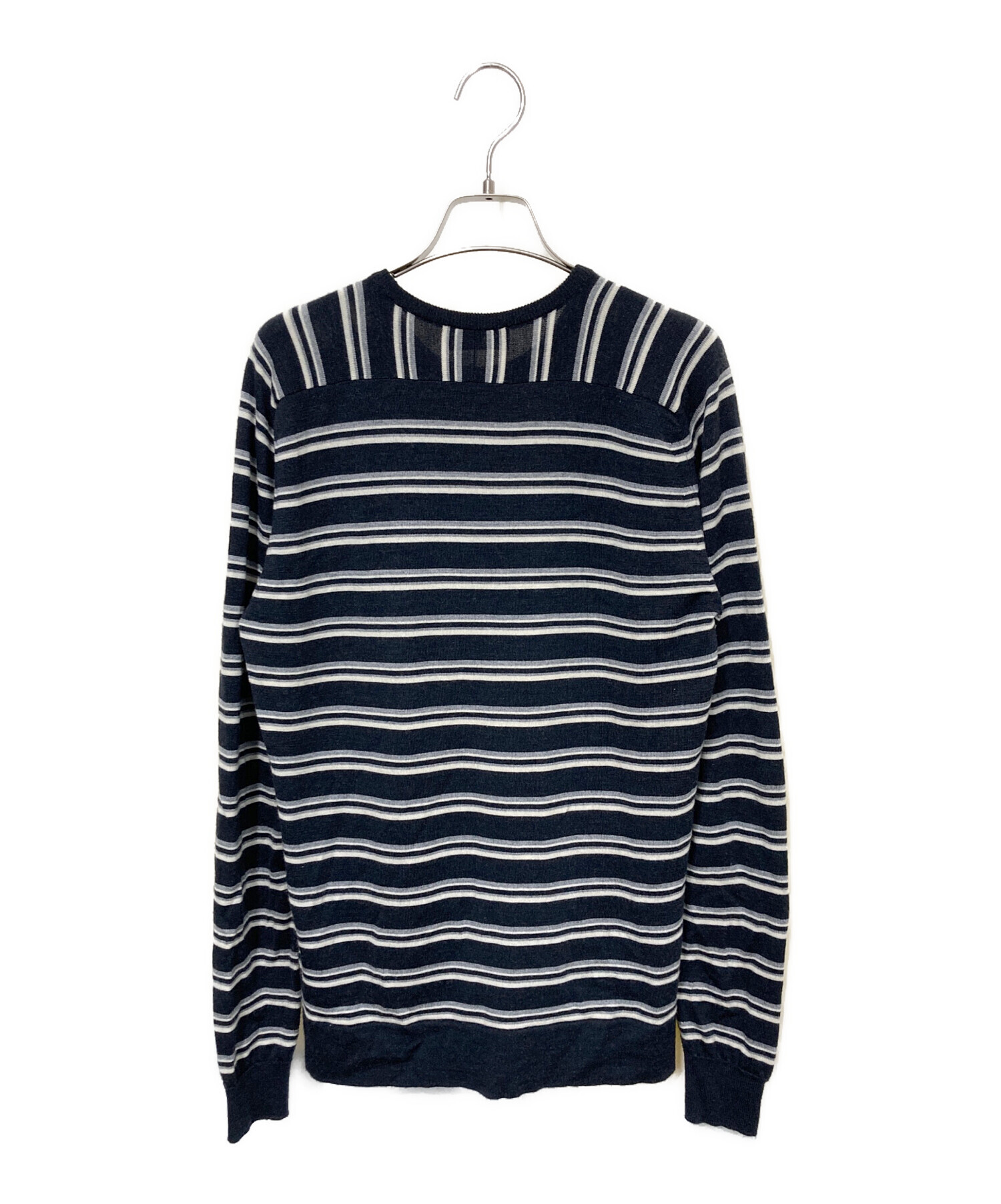 中古・古着通販】JOHN SMEDLEY (ジョンスメドレー) ウールボーダー 