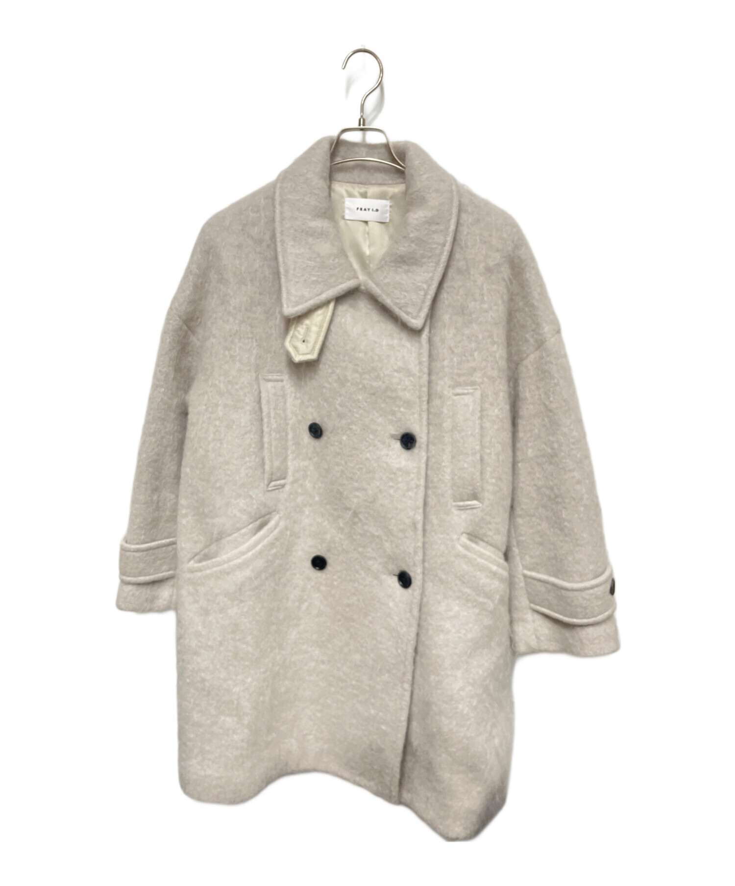 中古・古着通販】FRAY ID (フレイ アイディー) バルマカンハーフコート