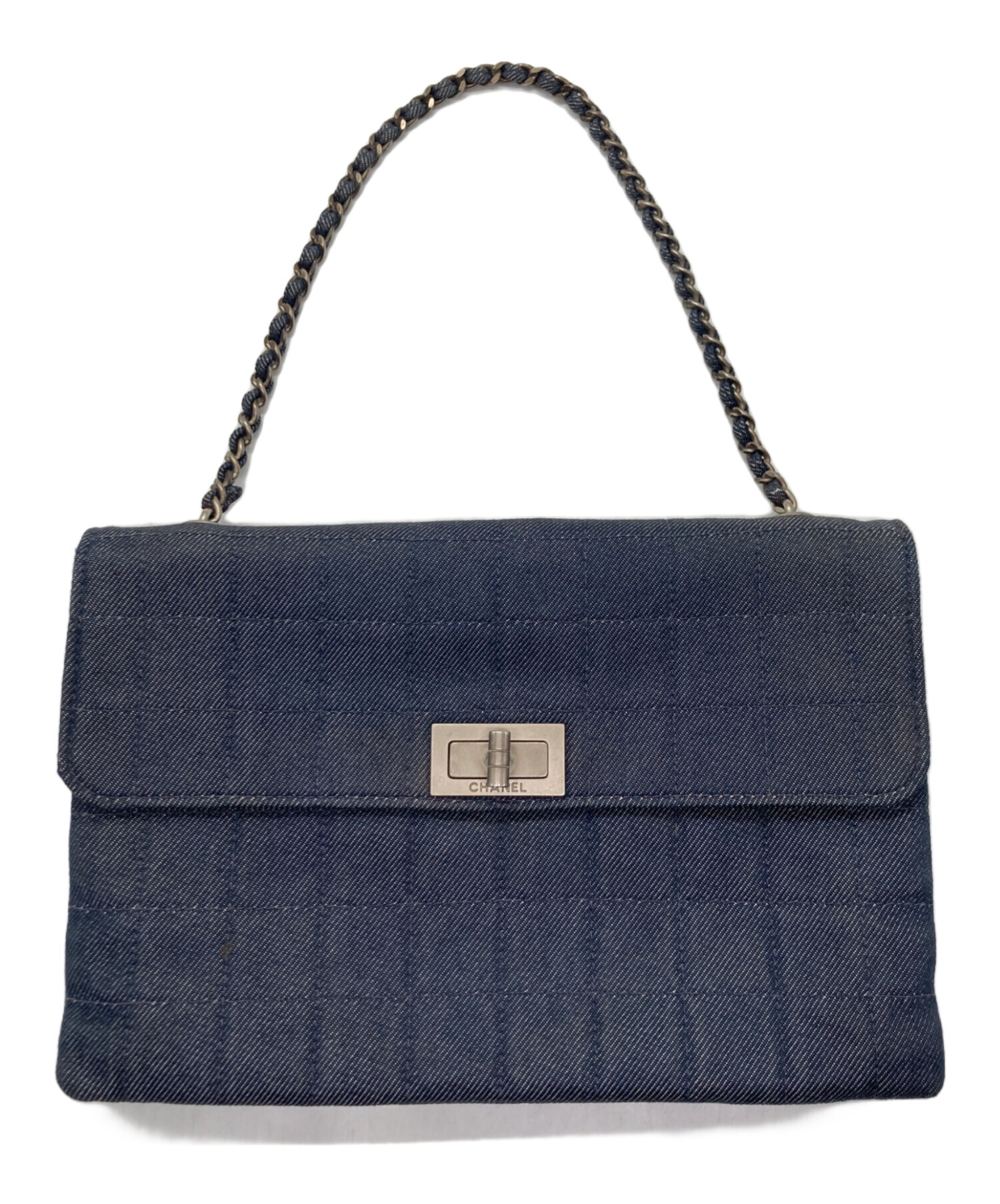 中古・古着通販】CHANEL (シャネル) チョコバーデニムキャンバス 