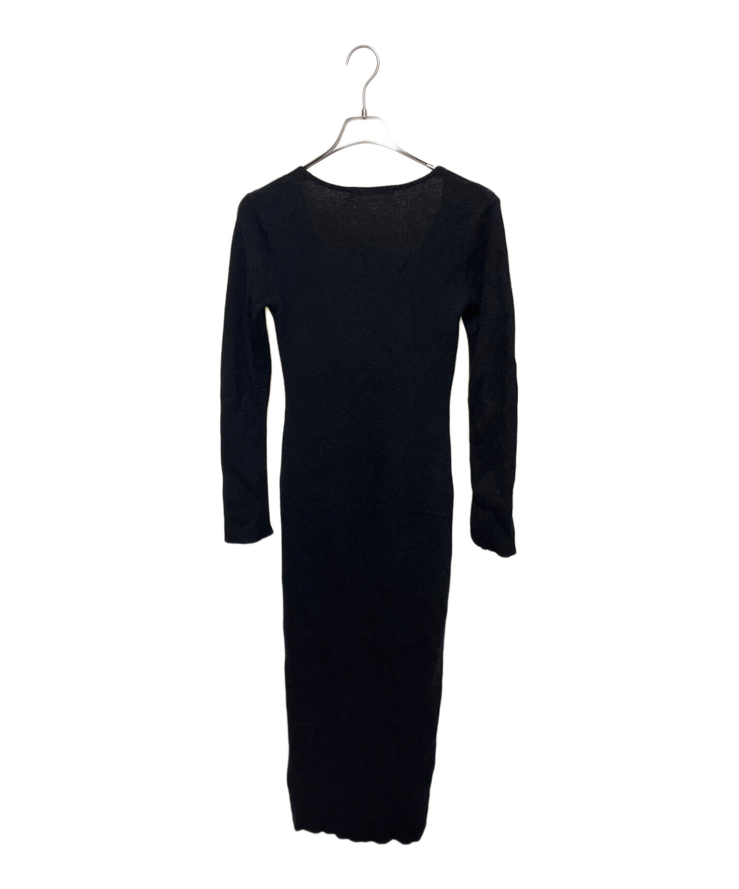 中古・古着通販】JOSE MOON (ジョゼムーン) DEEP SLIT KNIT DRESS 