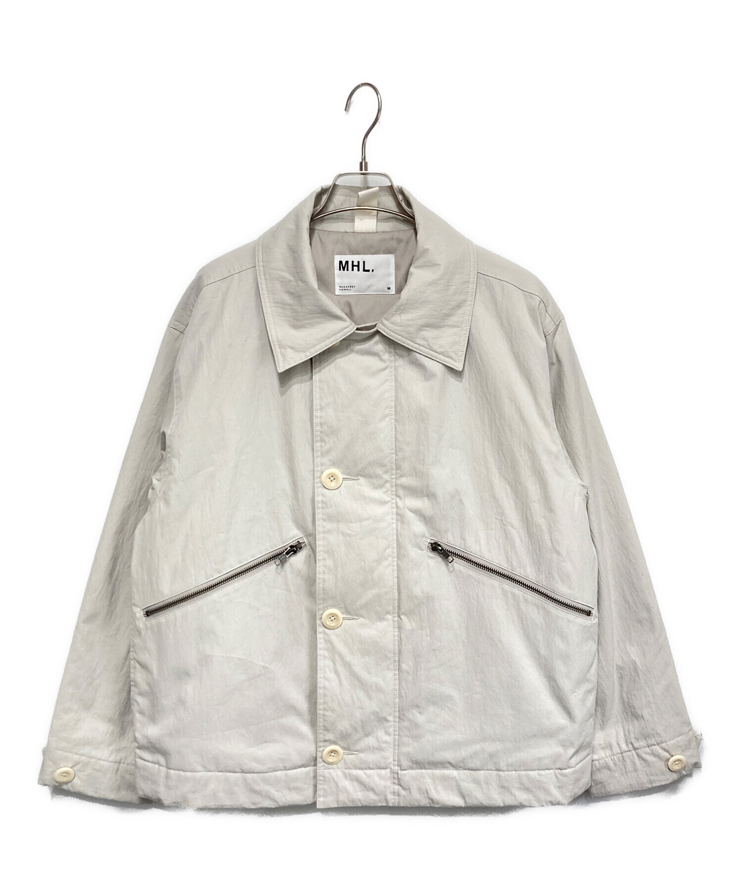 中古・古着通販】MHL (エムエイチエル) PADDED COTTON NYLON ホワイト