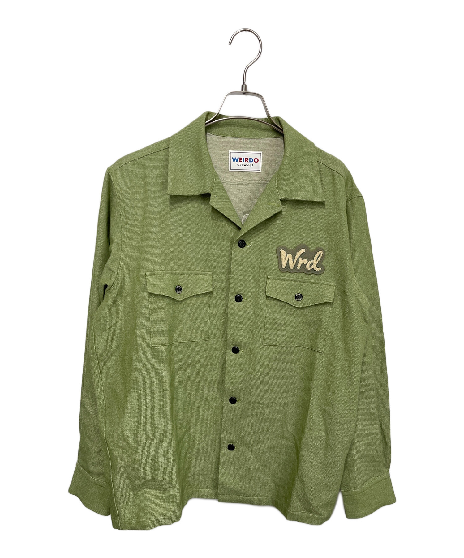 中古・古着通販】WEIRDO (ウィアード) POLICE SQ - L/S WORK SHIRTS