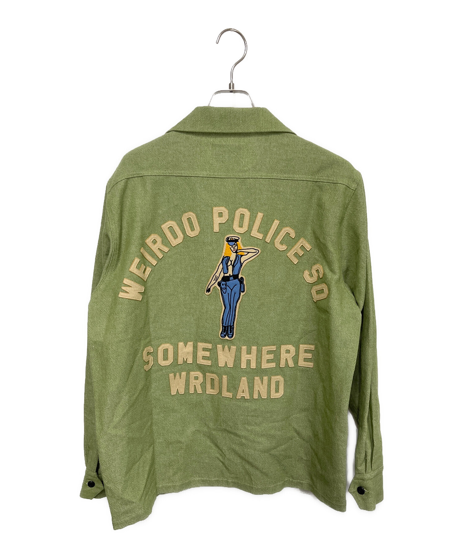 中古・古着通販】WEIRDO (ウィアード) POLICE SQ - L/S WORK SHIRTS