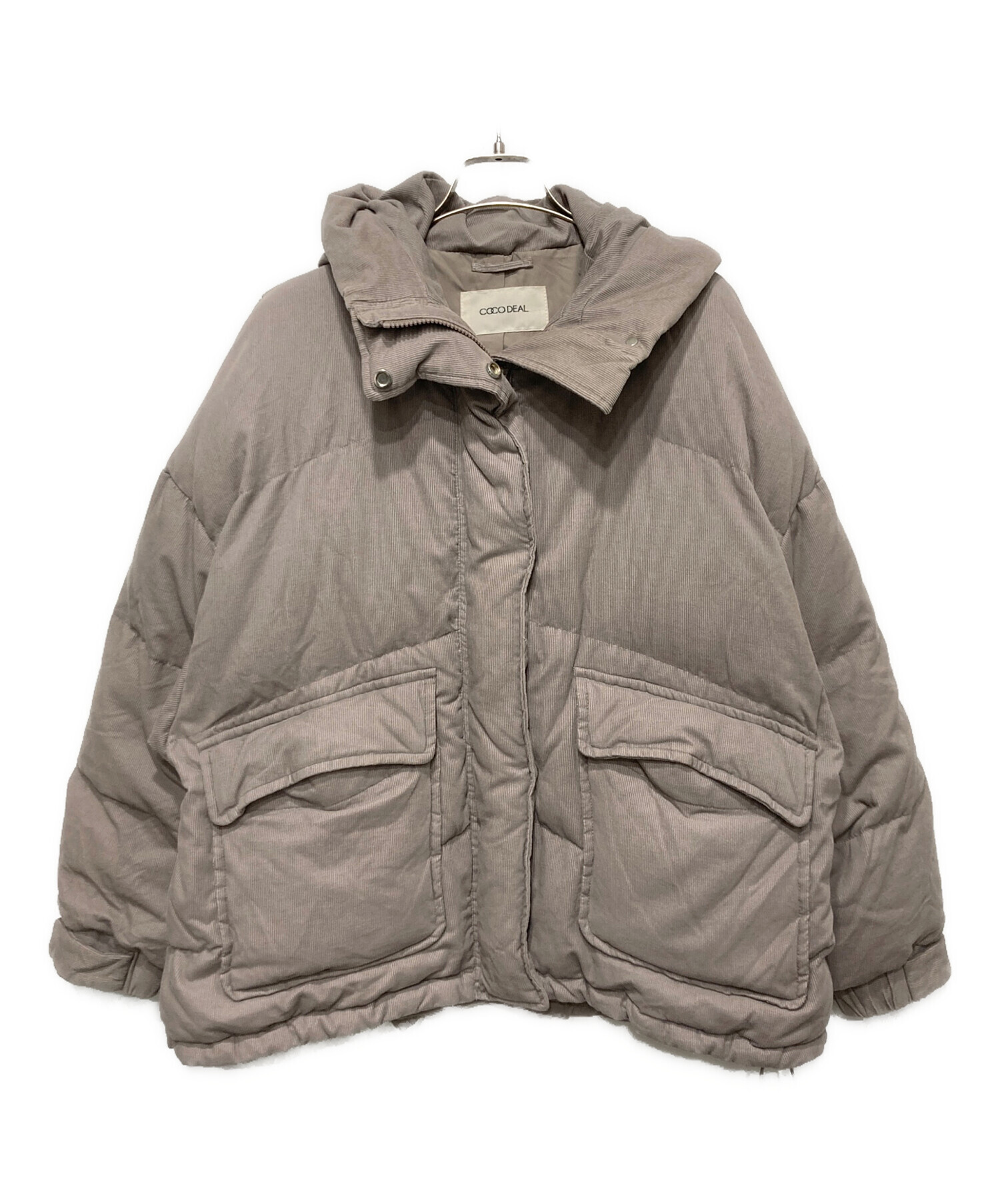 ★美品★COCODEAL ココディール ボリュームコーデュロイダウンジャケット 楽天市場】【即日出荷】COCODEAL ココディール ボリュームコーデュロイ