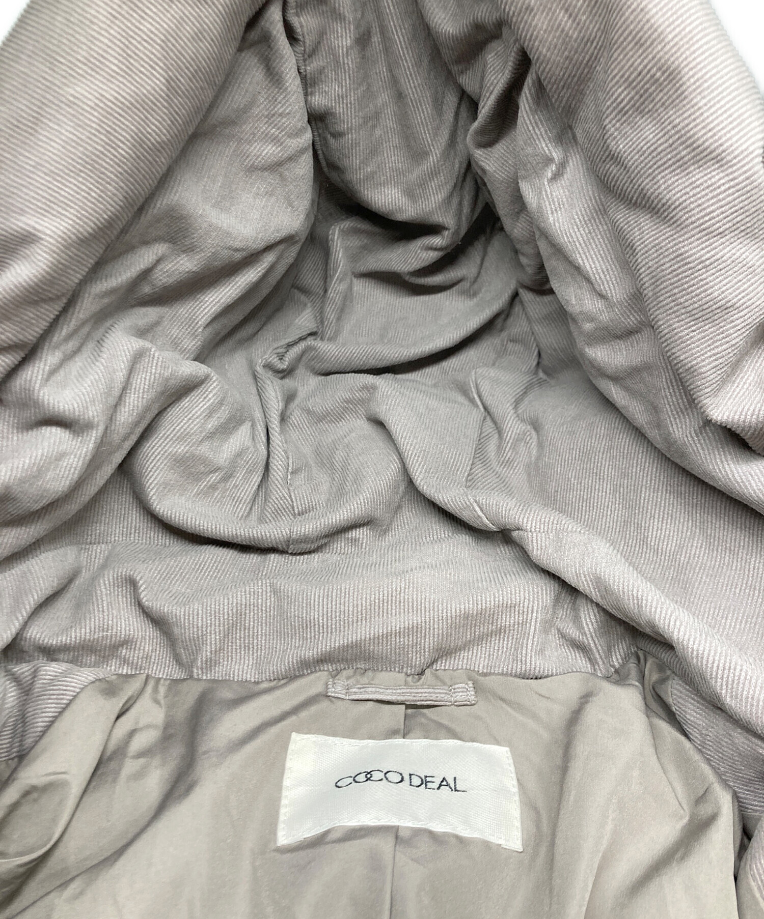 中古・古着通販】COCODEAL (ココディール) ボリュームコーデュロイ