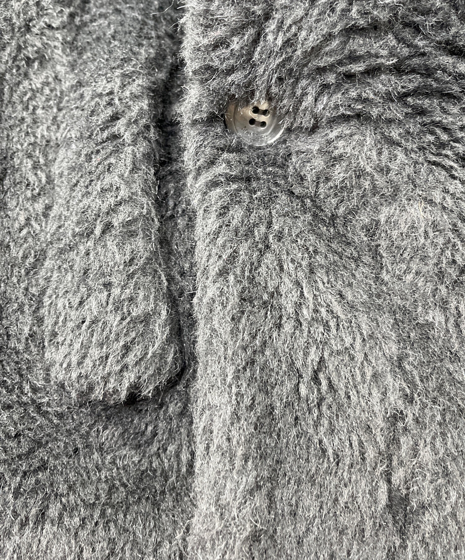 中古・古着通販】MaxMara (マックスマーラ) テディベアケープポンチョ