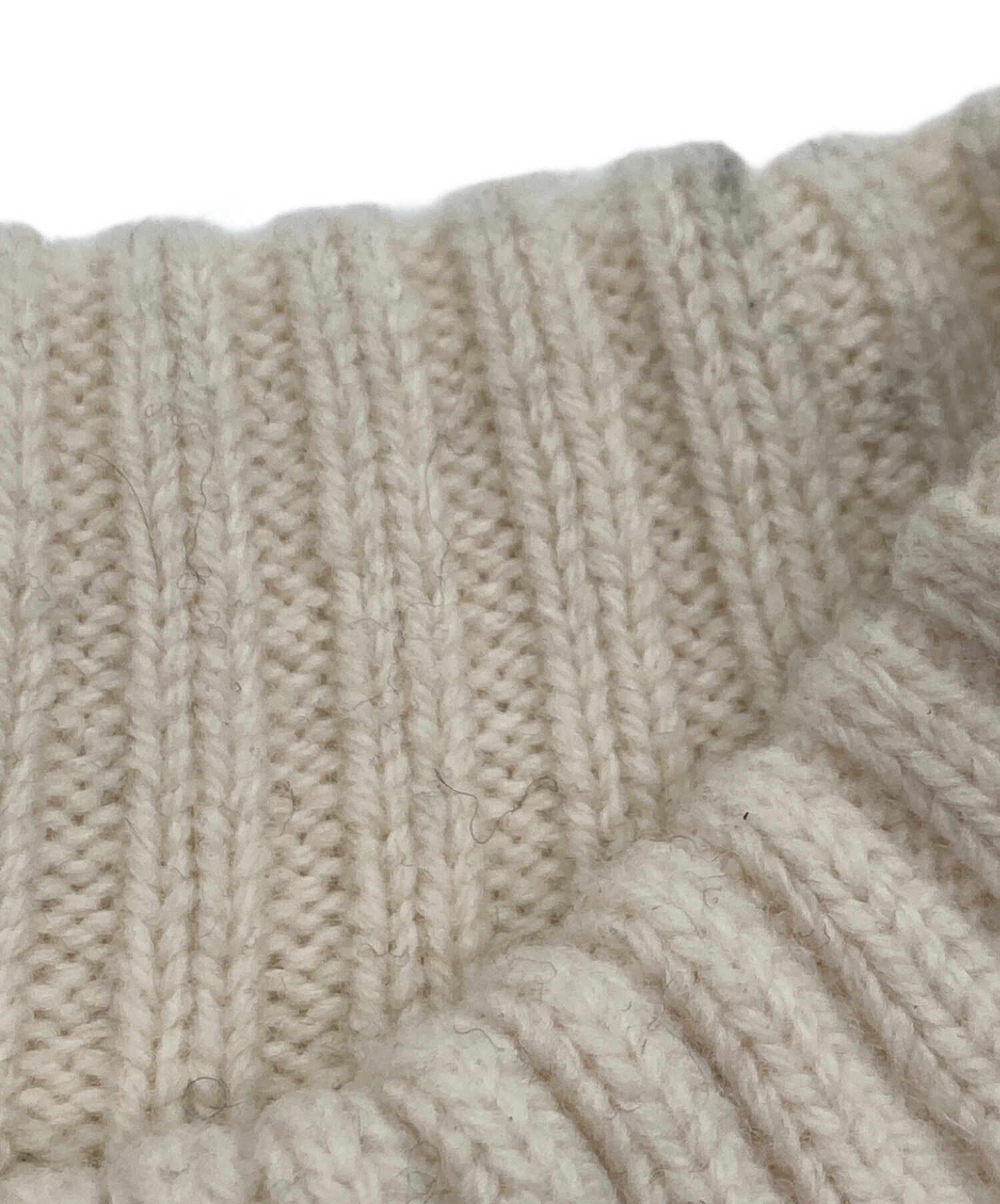 中古・古着通販】sacai (サカイ) Wool Knit Pullover アイボリー