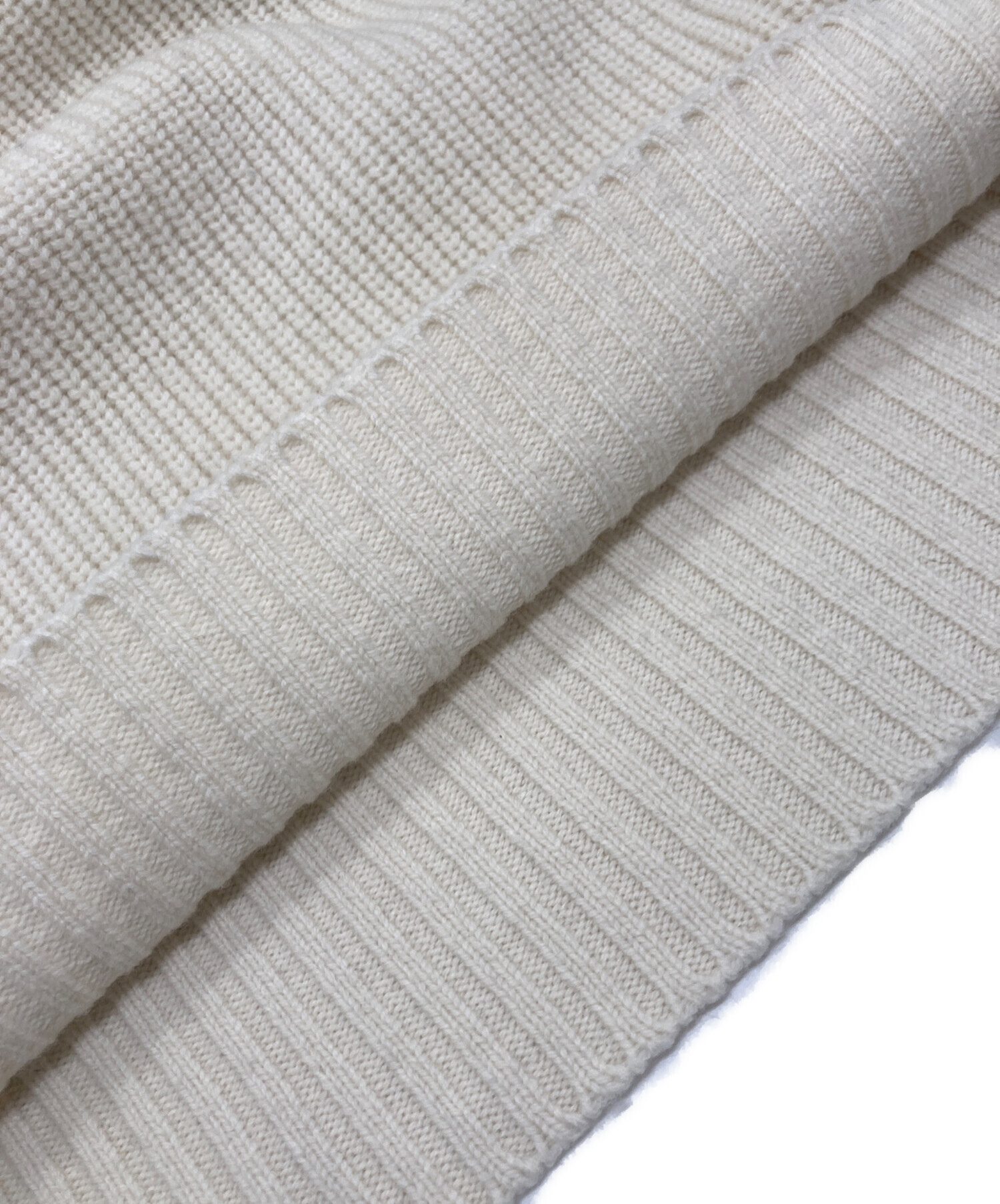 中古・古着通販】sacai (サカイ) Wool Knit Pullover アイボリー