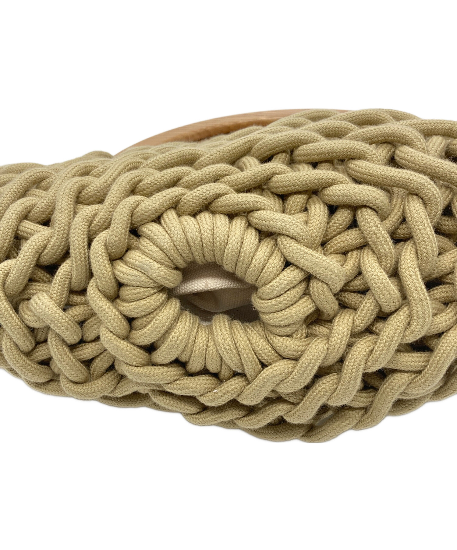 【美品】ALIENINA アリエニーナ MARGOTバッグ　ハンドバッグ　ウッド 中古・古着通販】alienina (アリエニーナ) MARGOTハンドバッグ