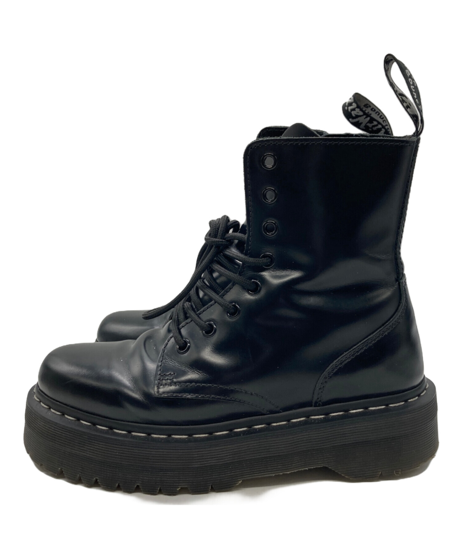 中古・古着通販】Dr.Martens (ドクターマーチン) JADONブーツ ブラック 