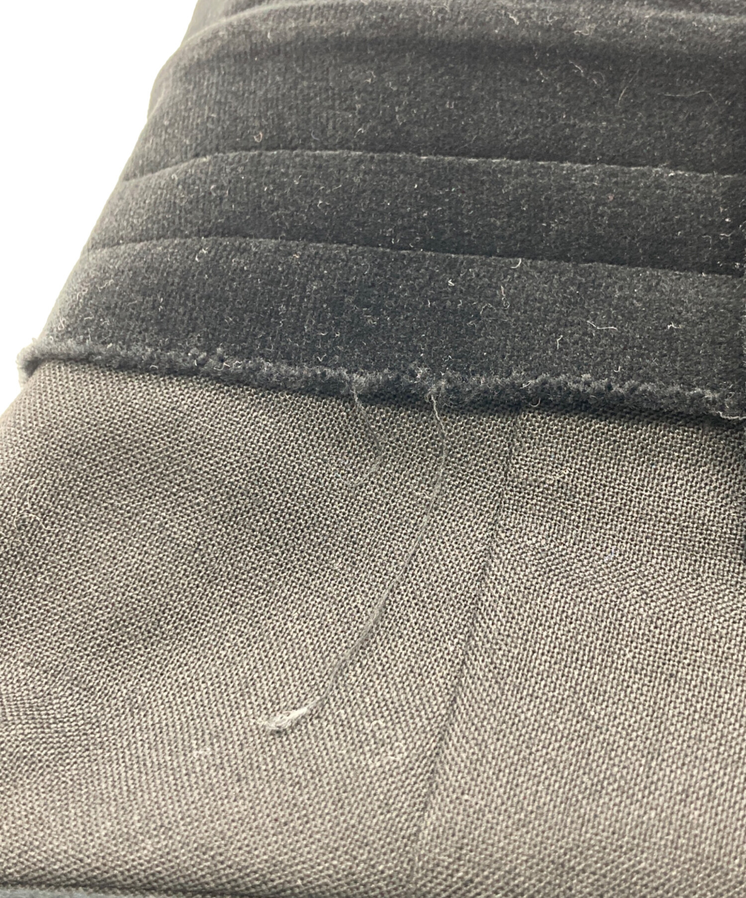 中古・古着通販】sacai (サカイ) Suiting Pants ブラック｜ブランド 