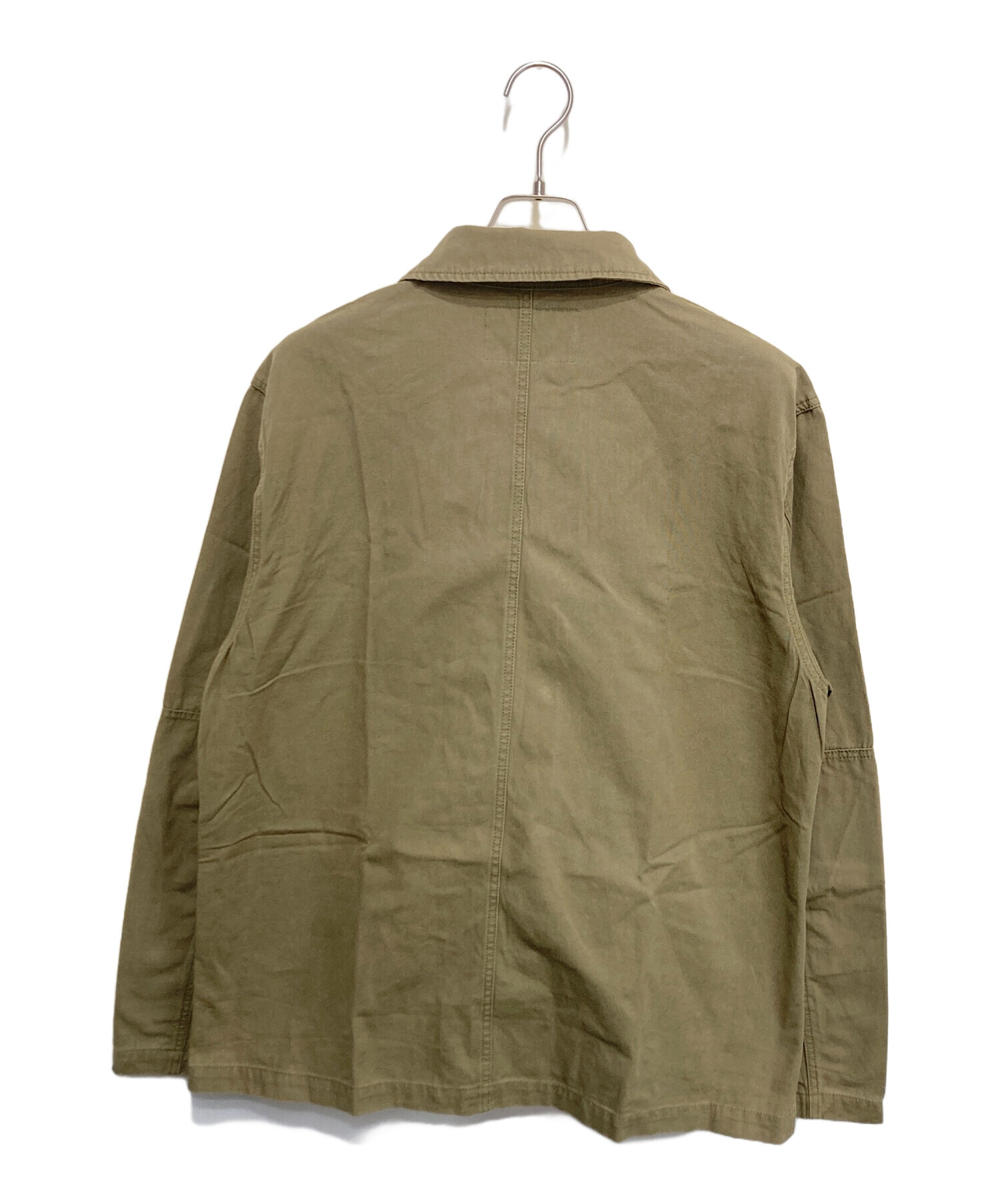 中古・古着通販】stussy (ステューシー) ワークジャケット カーキ 
