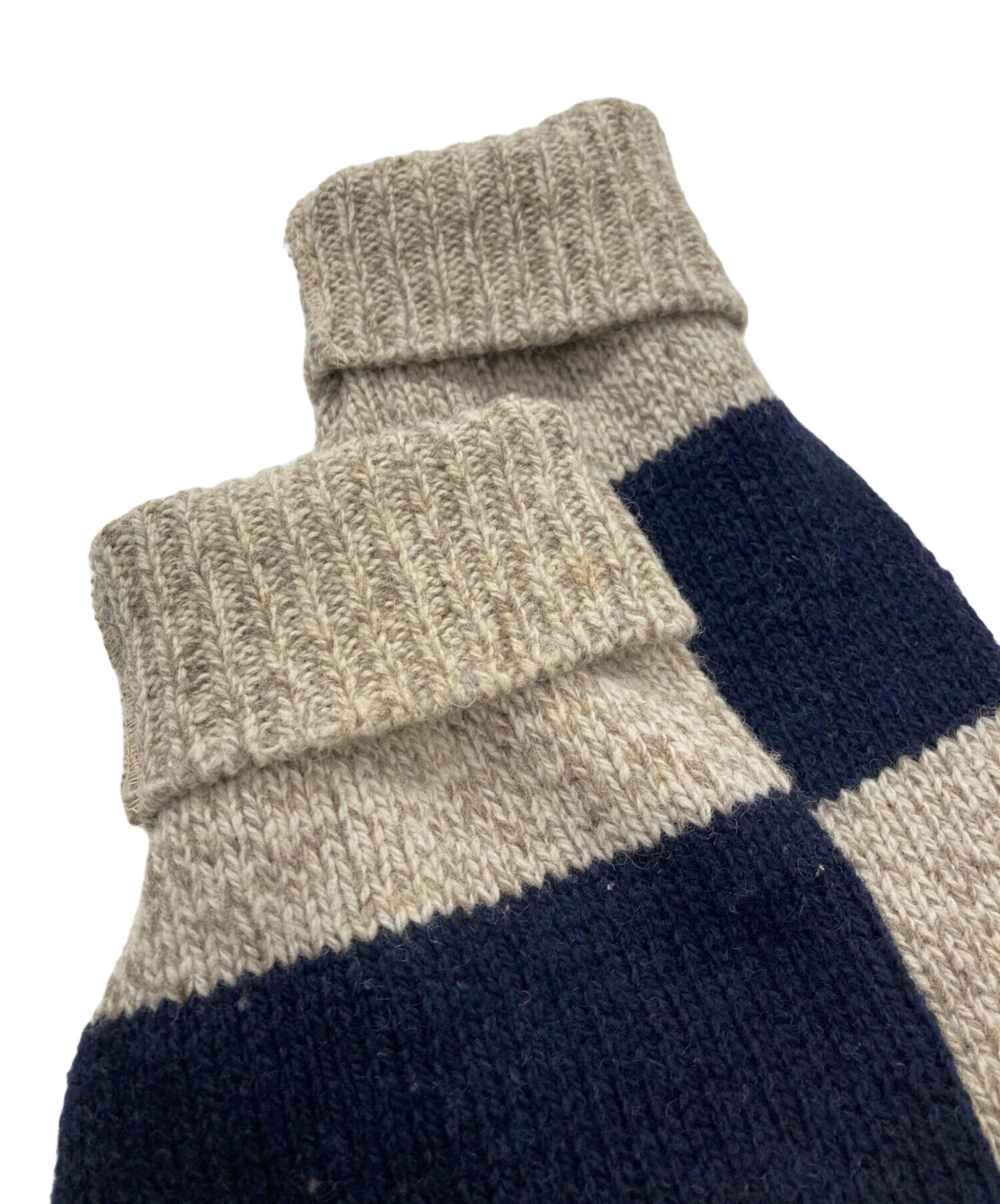 中古・古着通販】L.L.Bean (エルエルビーン) ボーダーニット ネイビー