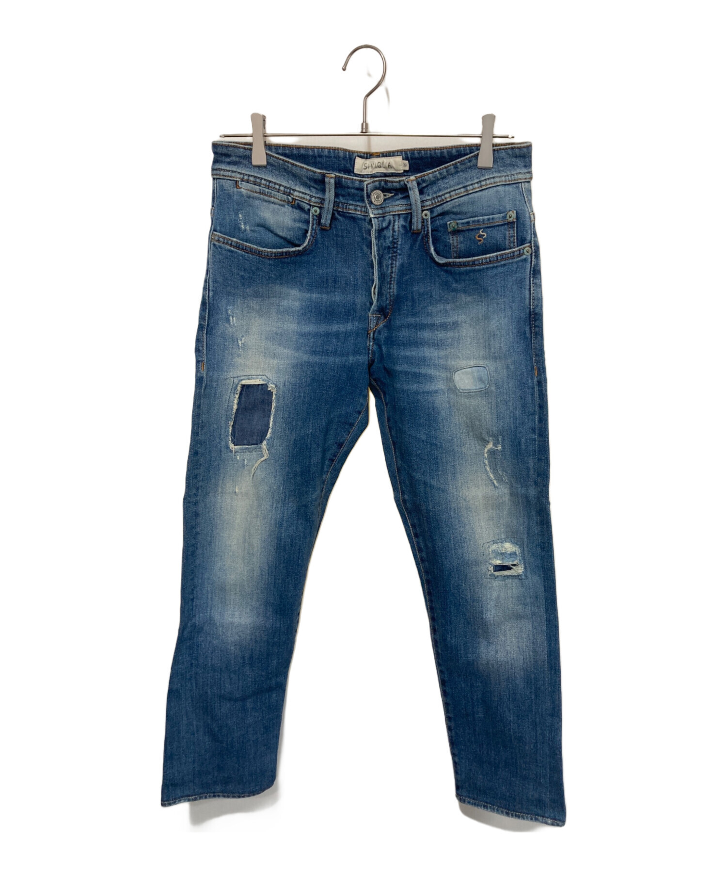 SIVIGLIA シビリア ダメージデニム