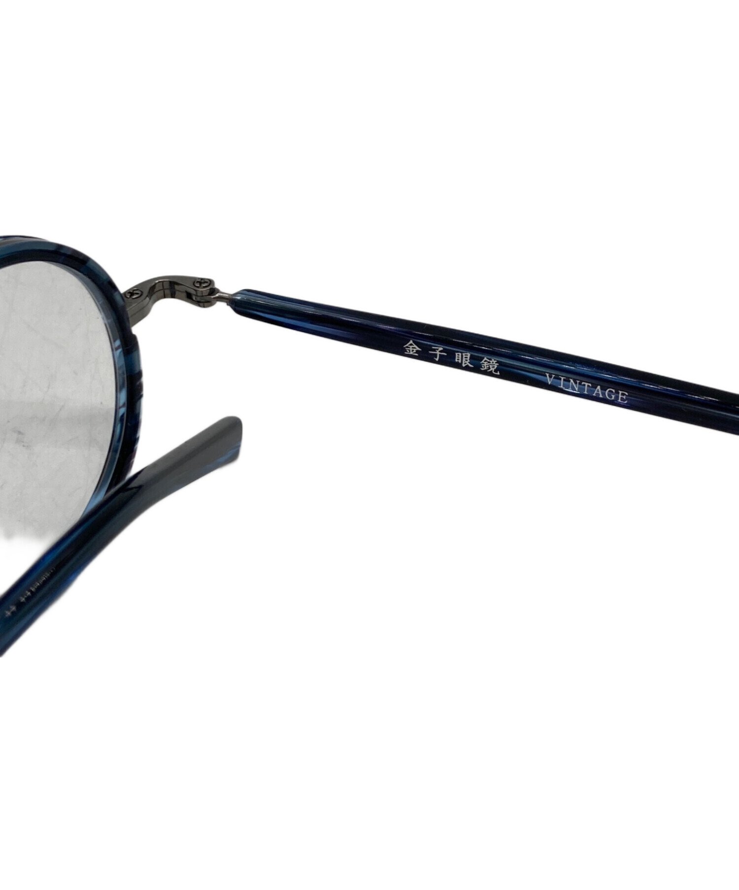 中古・古着通販】金子眼鏡 (カネコガンキョウ) 眼鏡 / KV-147 NVS