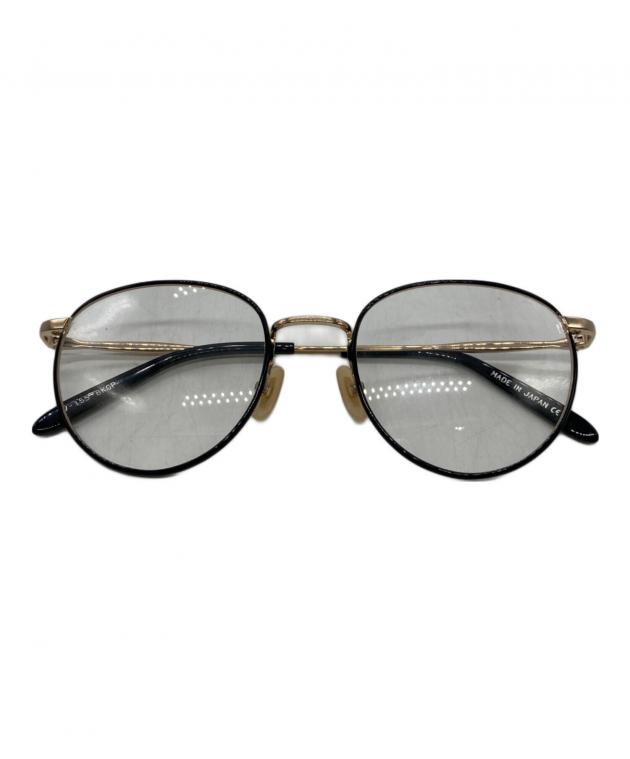 中古・古着通販】金子眼鏡 (カネコガンキョウ) 眼鏡 / KV-155 BKGP