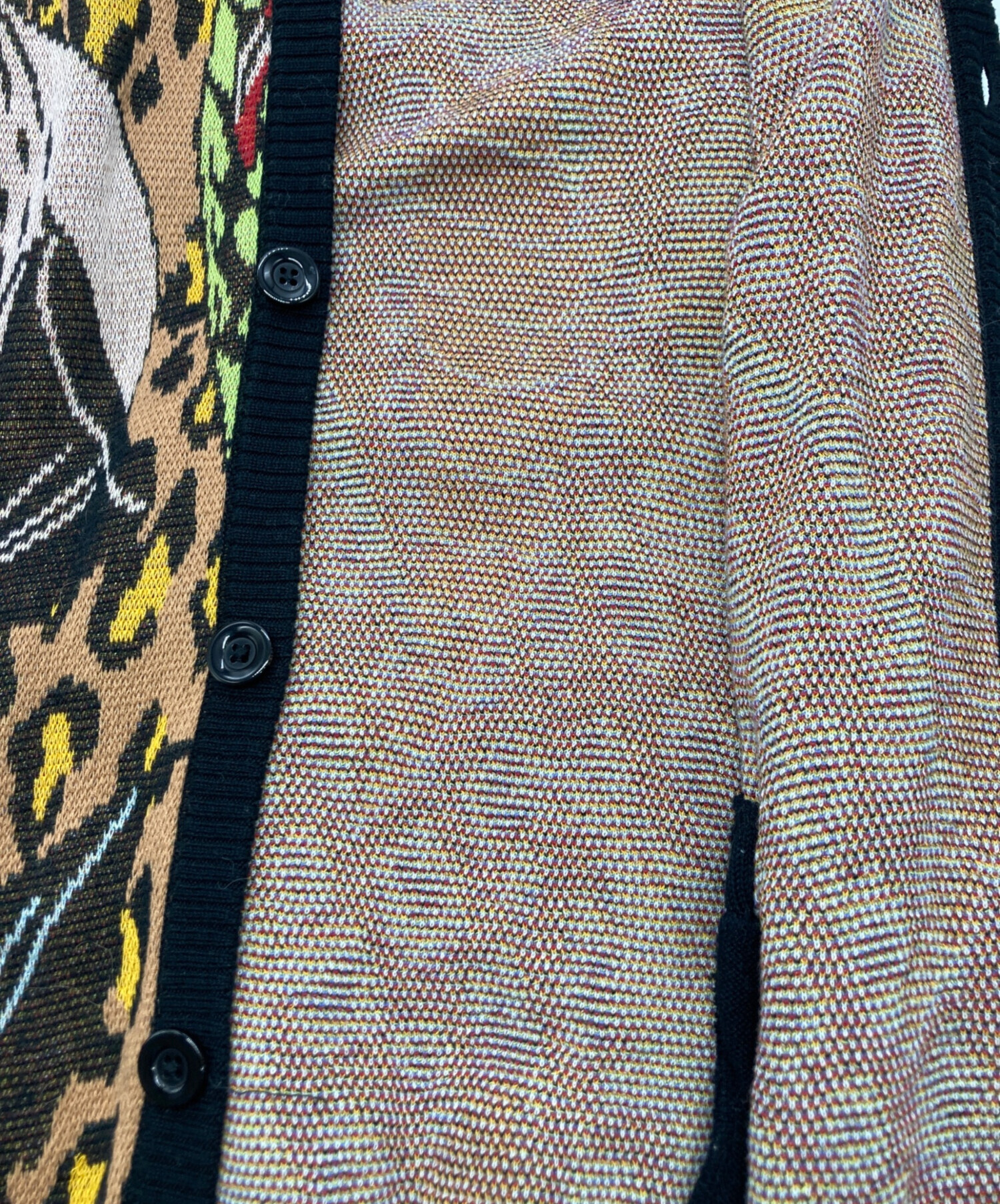 WACKO MARIA カーディガン 百花図 WACKO MARIA カーディガン 百花図 WACKO MARIA/LEOPARD MOHAIR