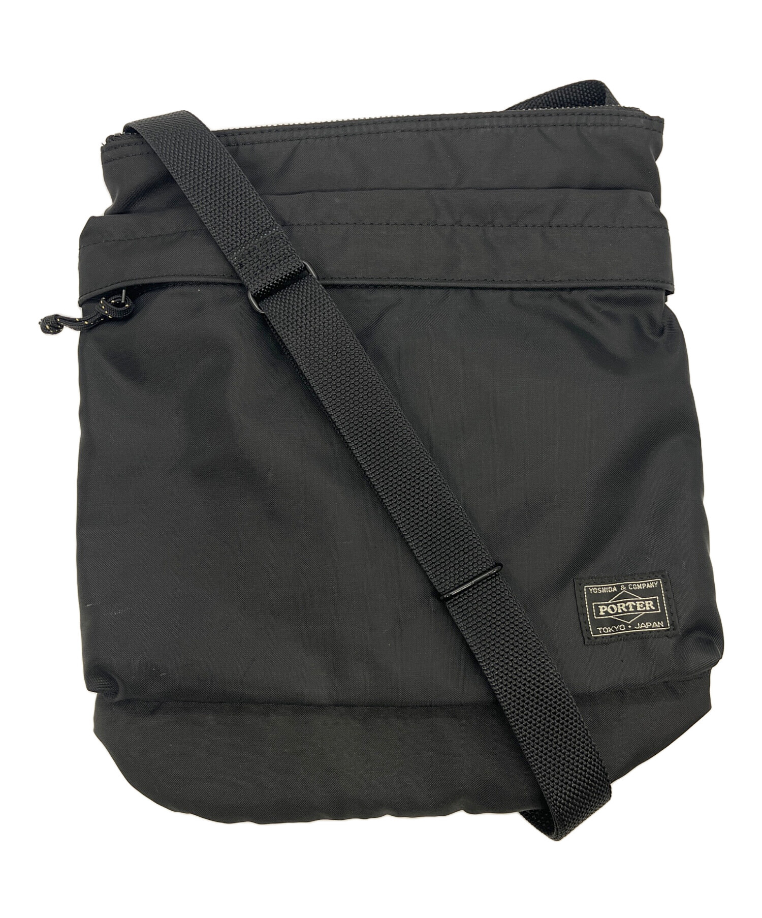 中古・古着通販】PORTER (ポーター) FORCE ショルダーバッグ ブラック 