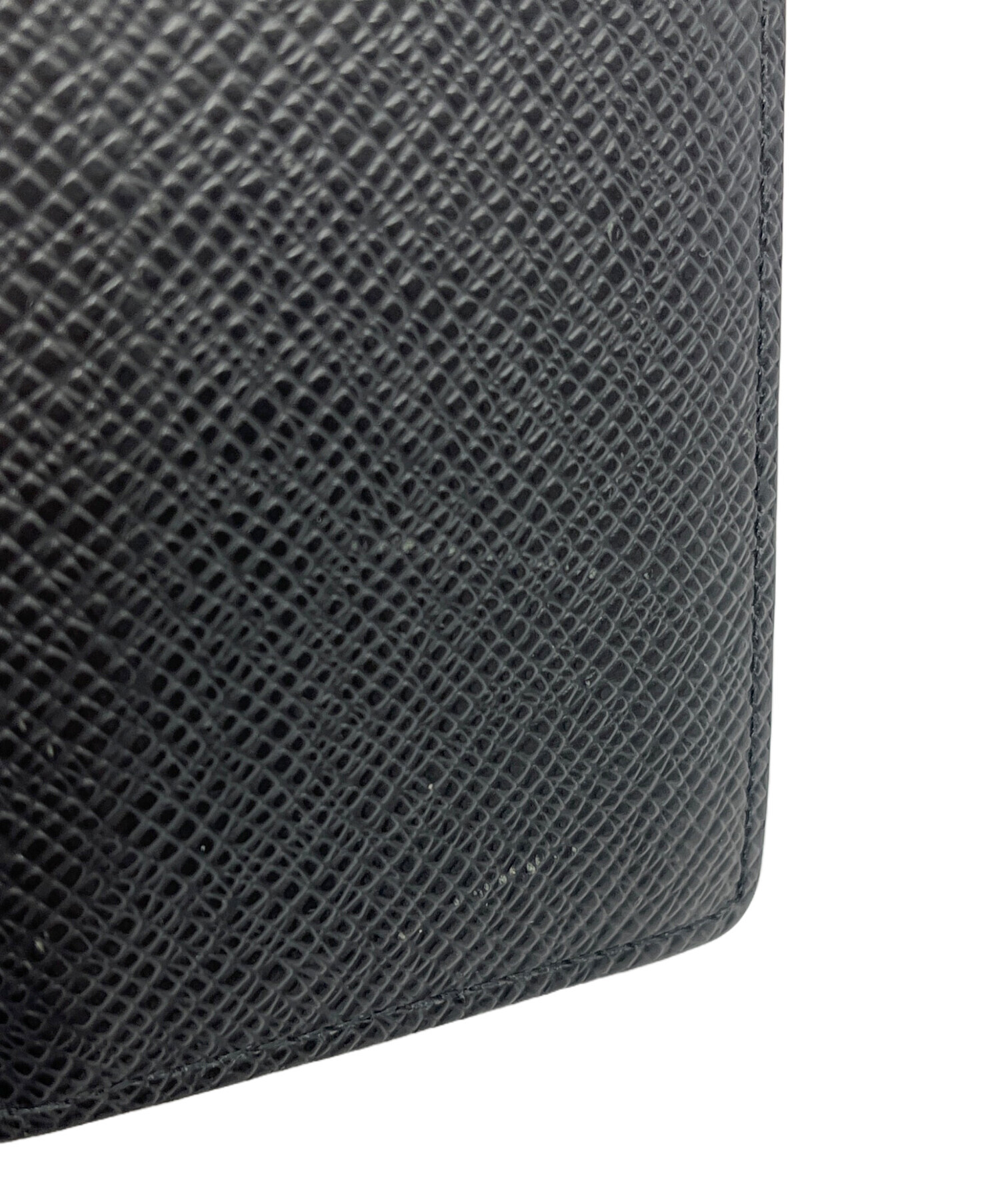 【未使用に近い】美品 ルイヴィトン タイガ ケース ブラック レザー ルイ・ヴィトン(LOUIS VUITTON) タイガ(taiga) 中古 小銭入れ