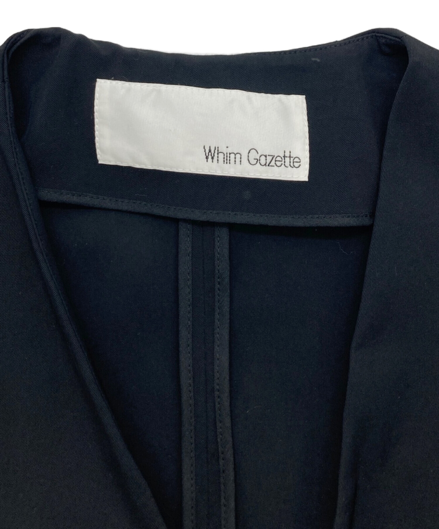 中古・古着通販】Whim Gazette (ウィムガゼット) カラーレスハーフ 