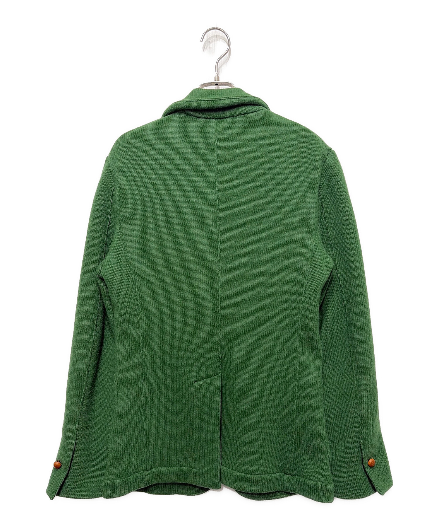 中古・古着通販】McRitchie (マックリッチ) ニットジャケット グリーン 