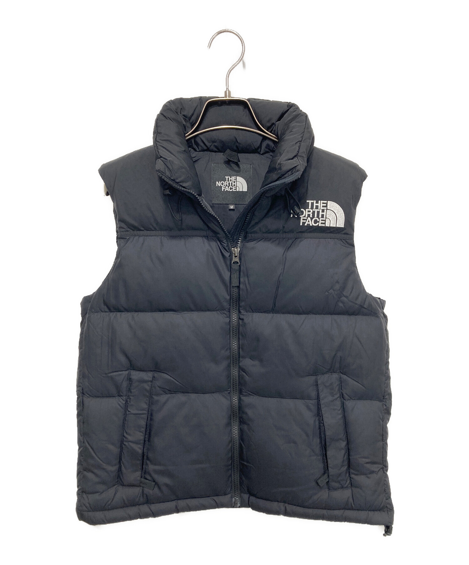 【中古美品】THE NORTH FACE レトロ ヌプシ ベスト ブラック M 中古・古着通販】THE NORTH FACE (ザ ノース フェイス) ヌプシベスト