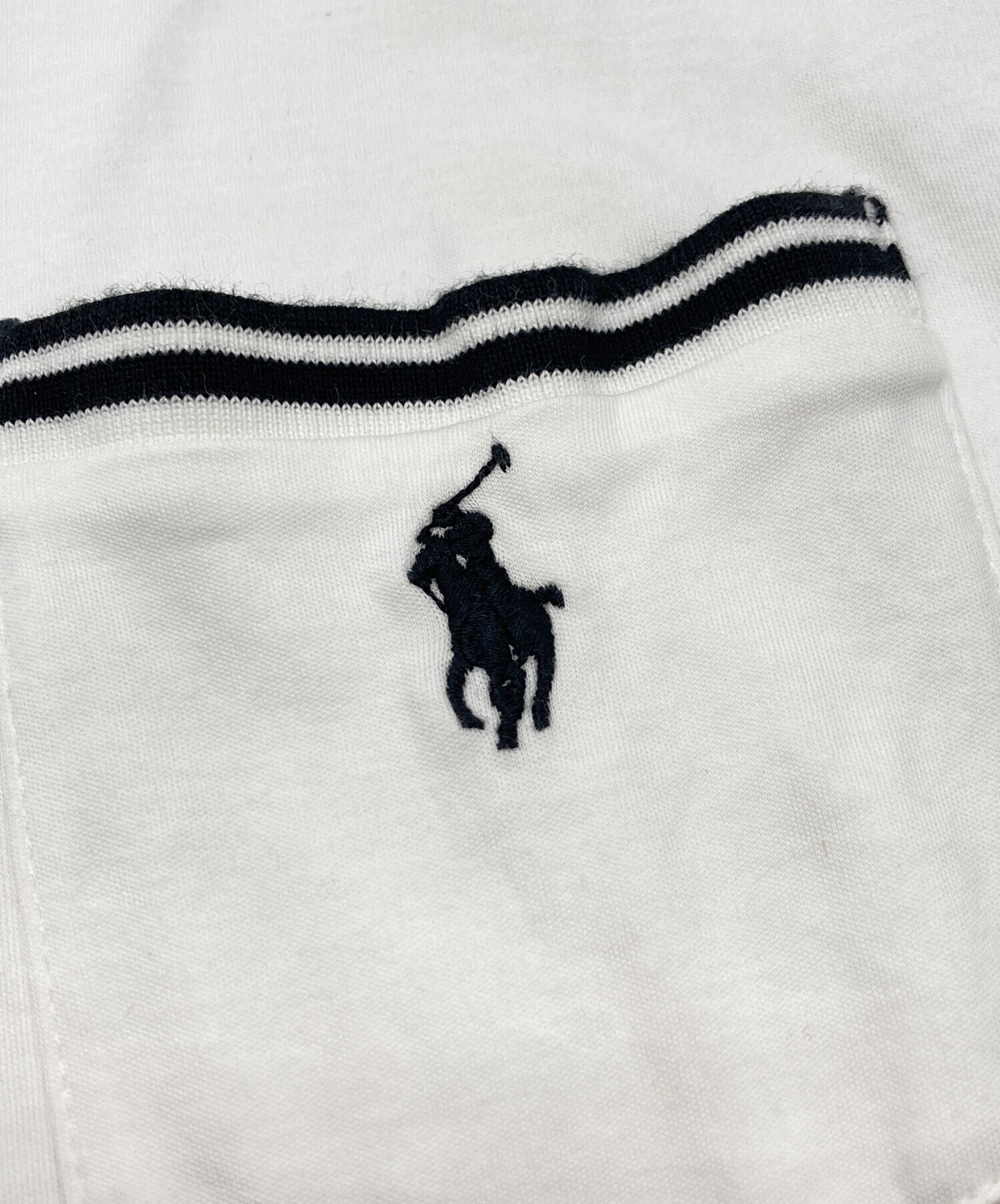中古・古着通販】RALPH LAUREN (ラルフローレン) ポロシャツ ホワイト