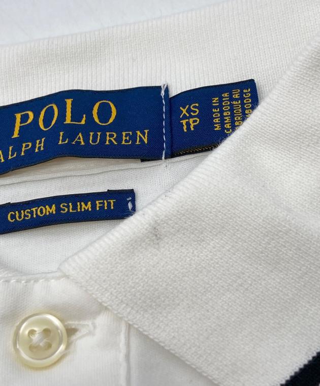 中古・古着通販】RALPH LAUREN (ラルフローレン) ポロシャツ ホワイト
