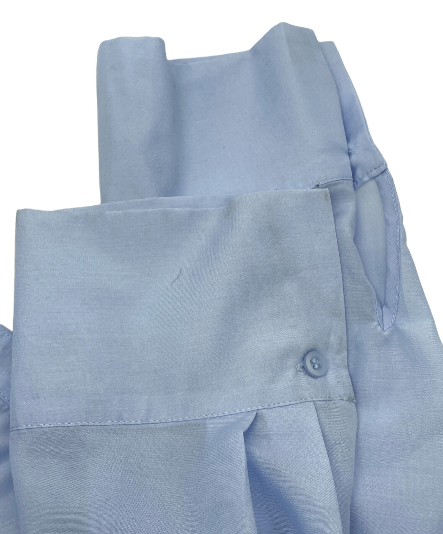 cocodeal ヘムフリルブラウス ブルー