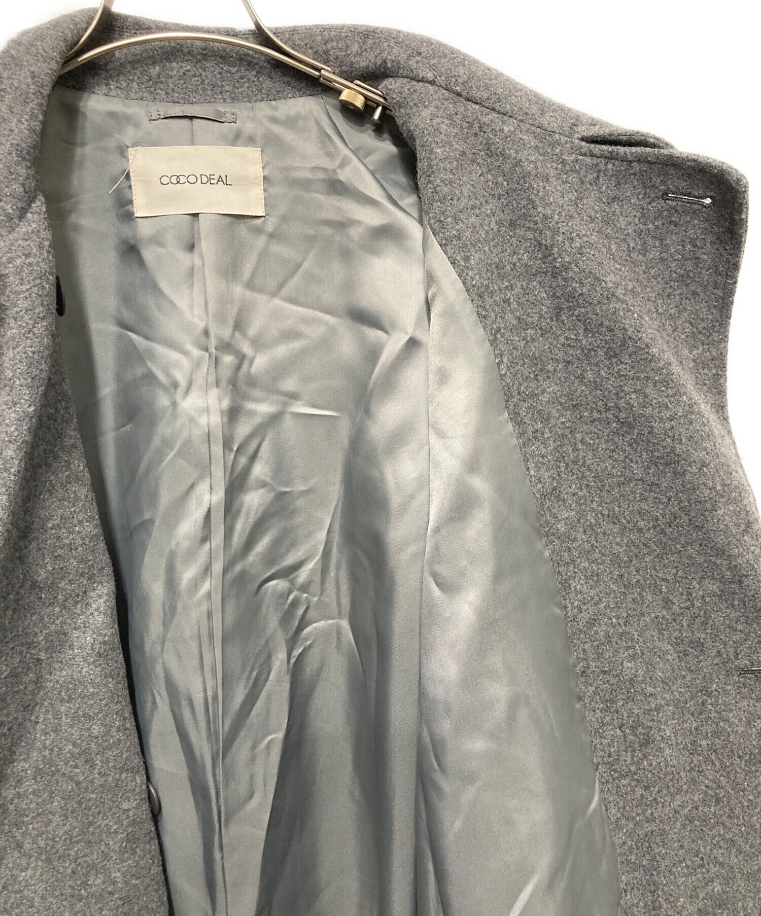 中古・古着通販】COCODEAL (ココディール) ウールトレンチコート