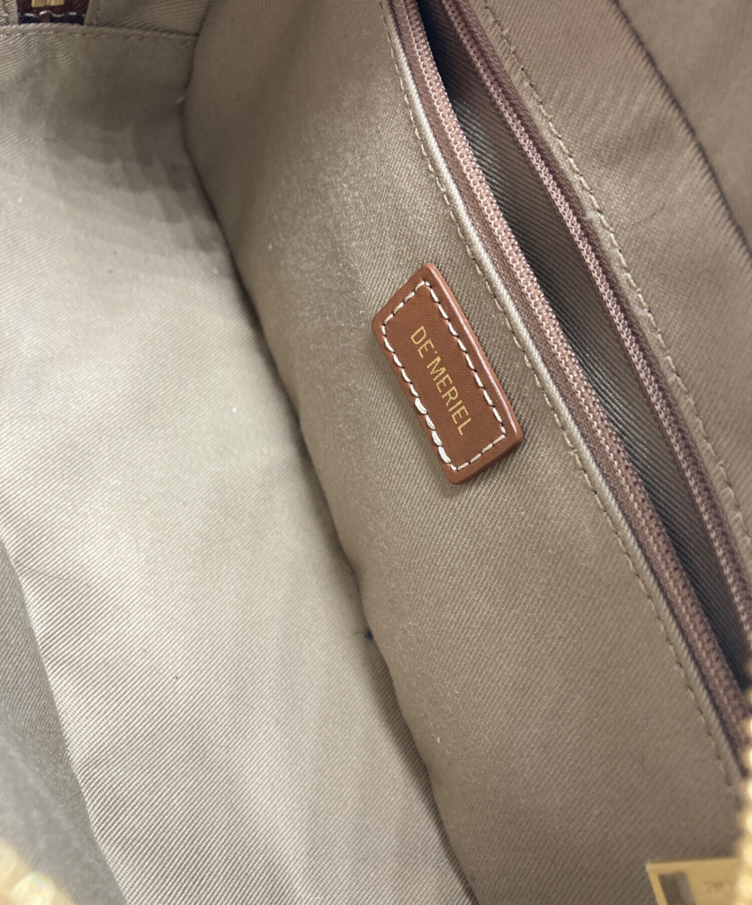 中古・古着通販】DE MERIEL (ドゥメリエル) BOWLING BAG MEDIUM / 2WAY 
