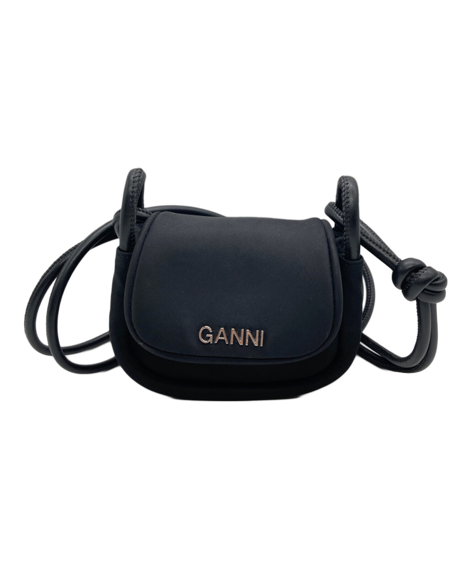 中古・古着通販】GANNI (ガニー) KNOT MINI FLAP BAG / ショルダー 