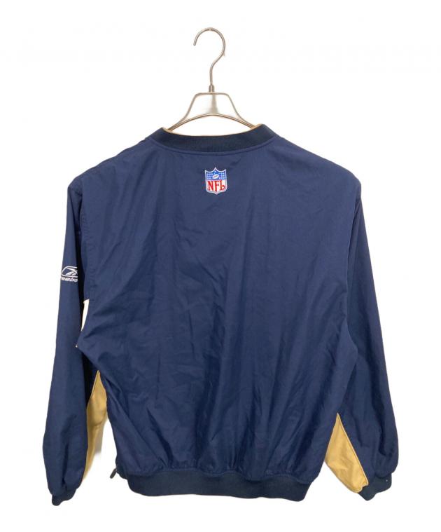 中古・古着通販】REEBOK (リーボック) NFLナイロンプルオーバー 中古・古着通販】REEBOK (リーボック) NFLナイロンプルオーバー