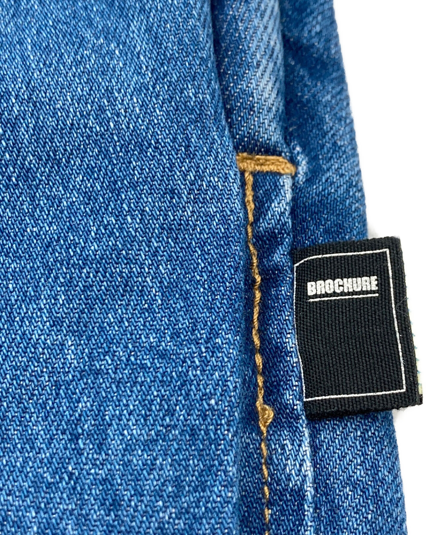 中古・古着通販】BROCHURE (ブローシュアー) 1P DENIM PANTS / デニム 