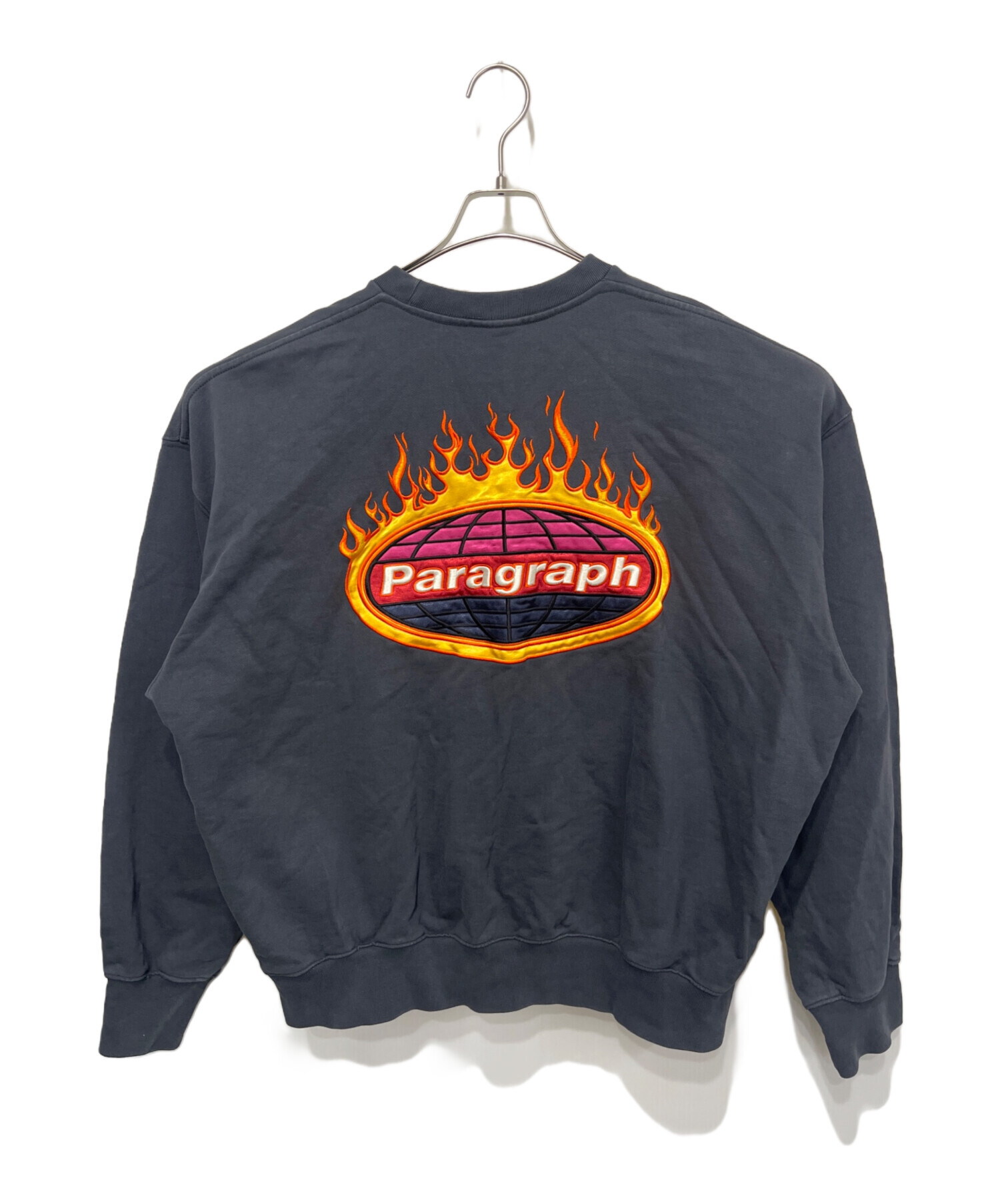中古・古着通販】paragraph (パラグラフ) ファイヤーロゴスウェット