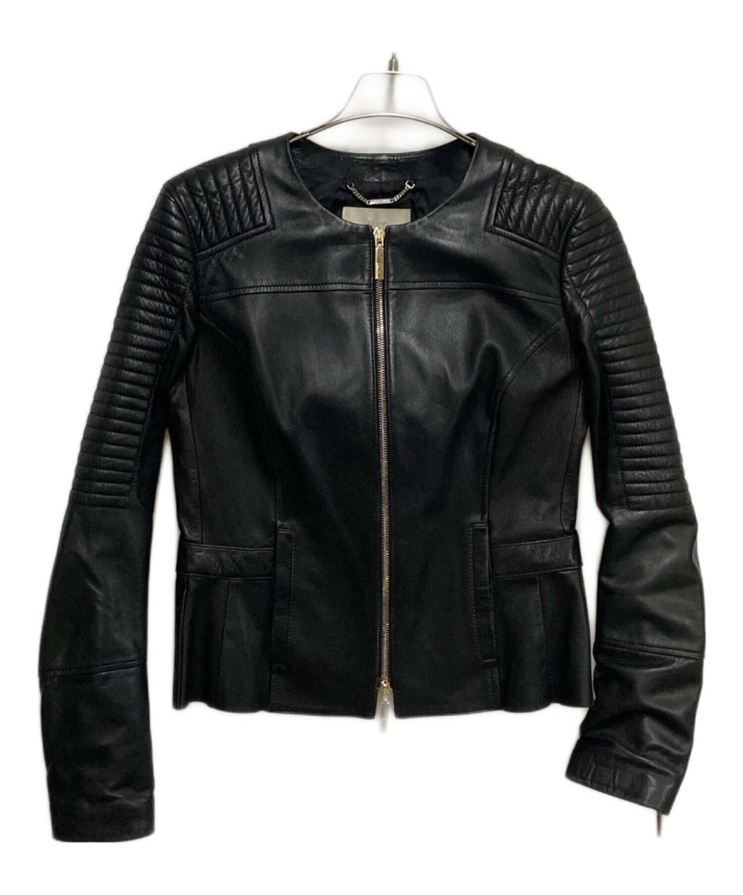 中古・古着通販】HUGO BOSS (ヒューゴ ボス) ノーカラー バイカー