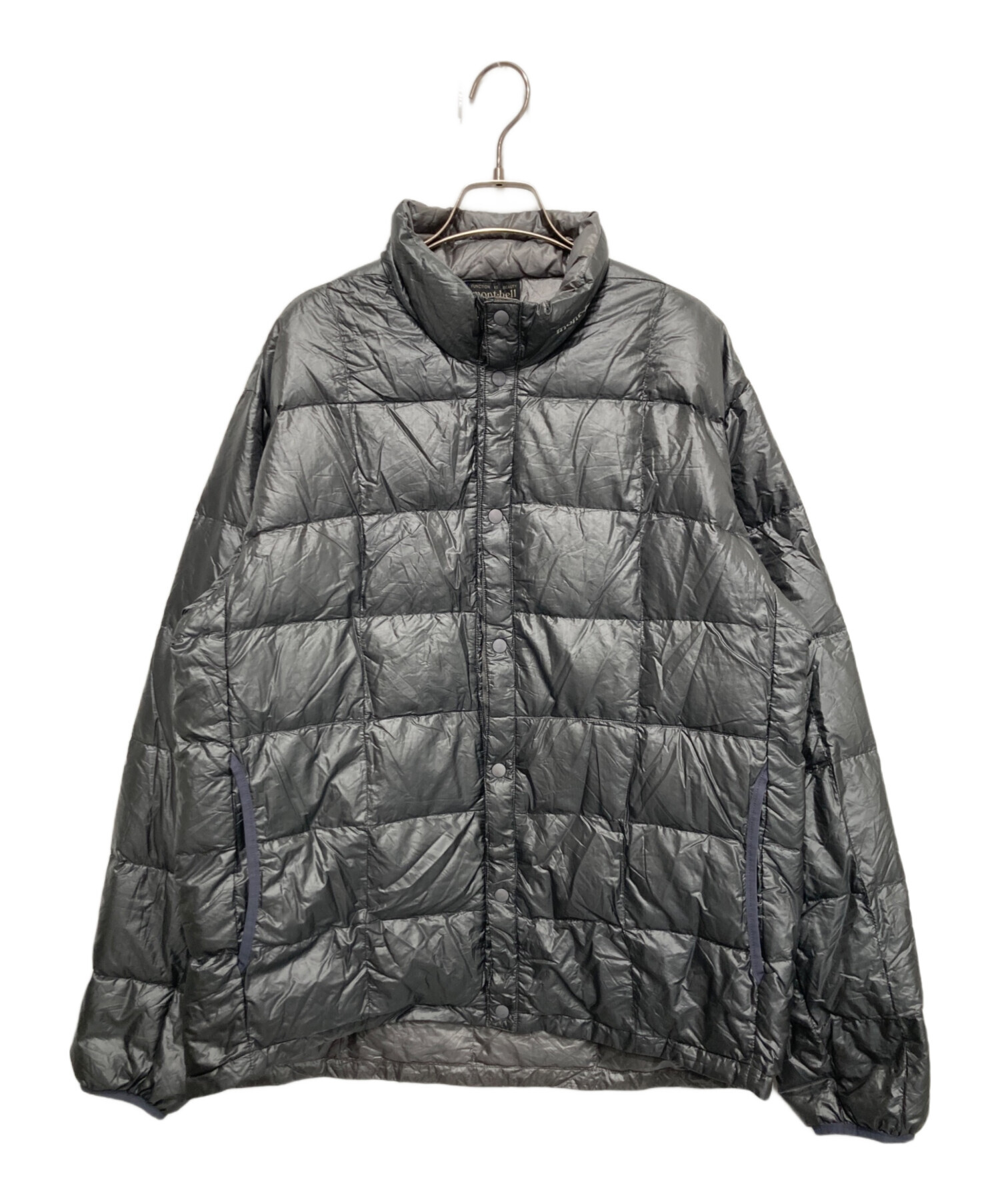 中古・古着通販】mont-bell (モンベル) ライトダウンジャケット グレー