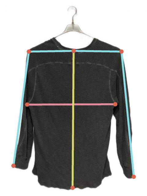 中古・古着通販】RRL (ダブルアールエル) サーマルカットソー グレー