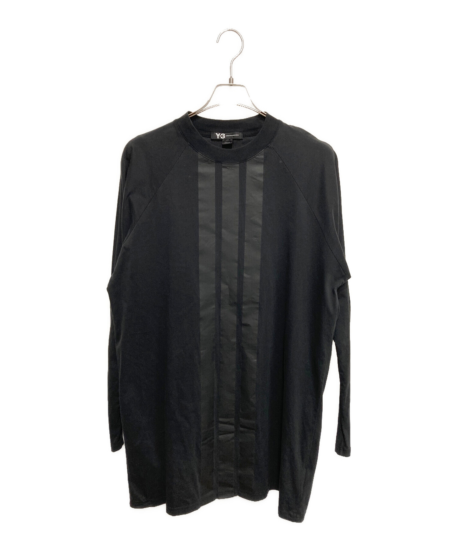 中古・古着通販】Y-3 (ワイスリー) ロングスリーブカットソー ブラック 